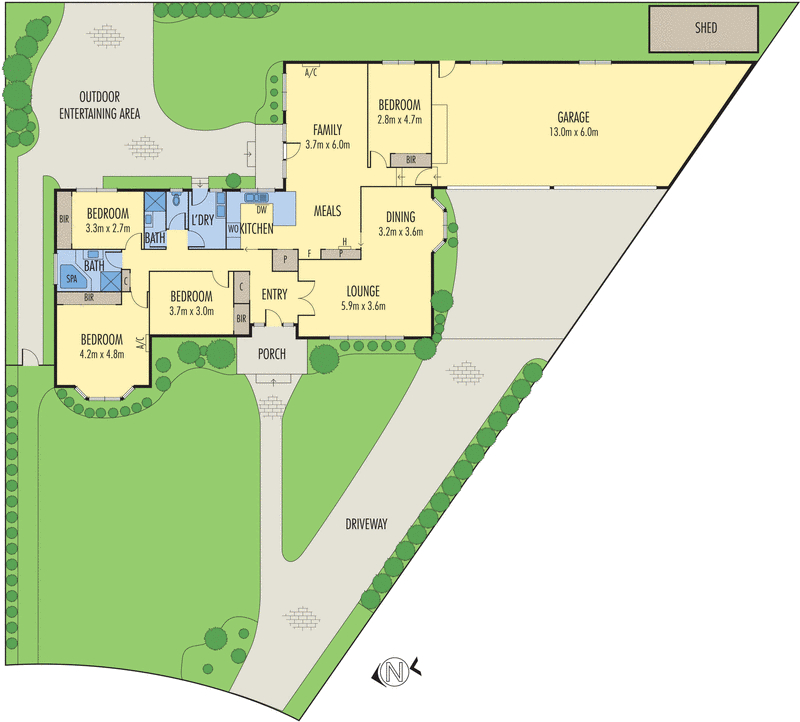 9 Heritage Court, Wheelers Hill VIC 3150 - Floorplan