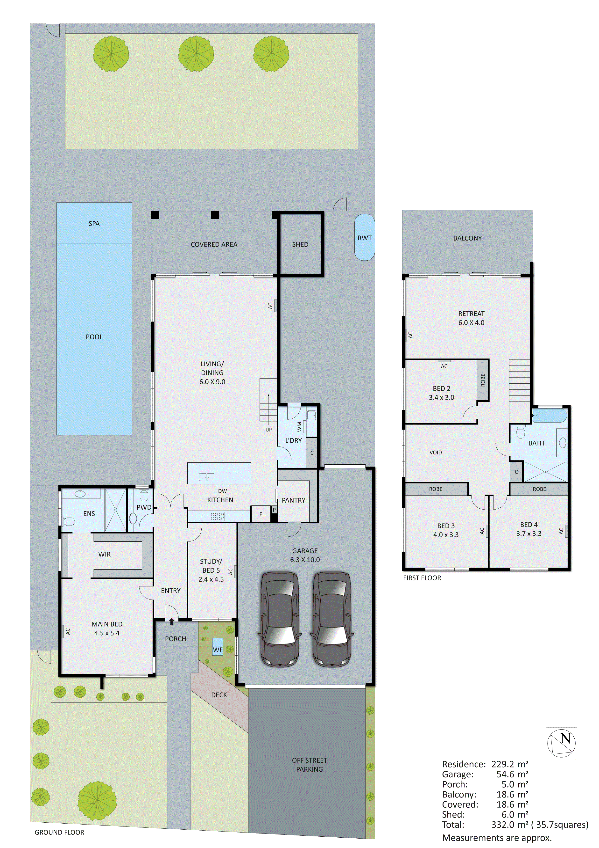 9 Higgins Close, Dingley Village VIC 3172 - Floorplan