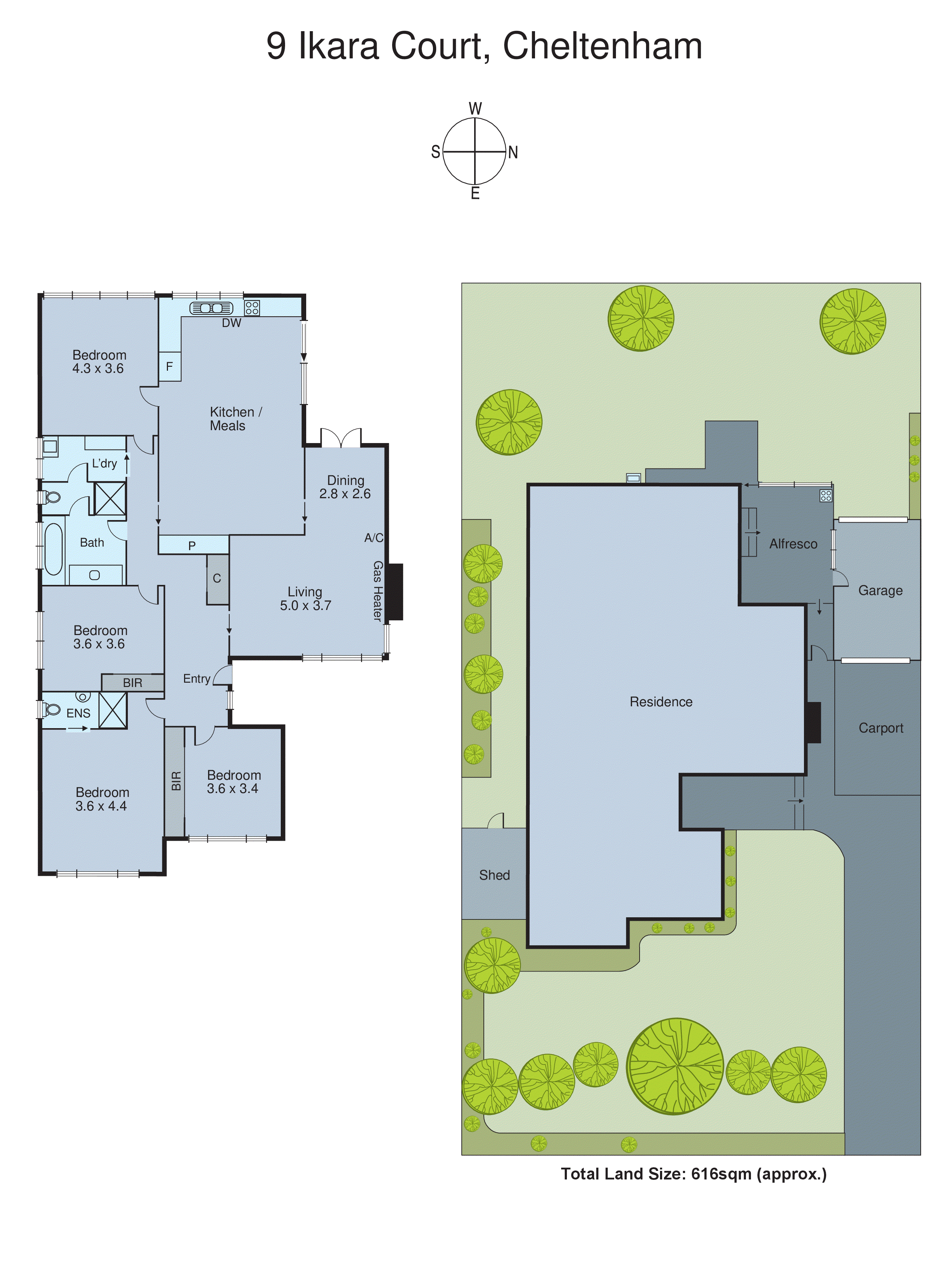 9 Ikara Court, Cheltenham VIC 3192 - Floorplan
