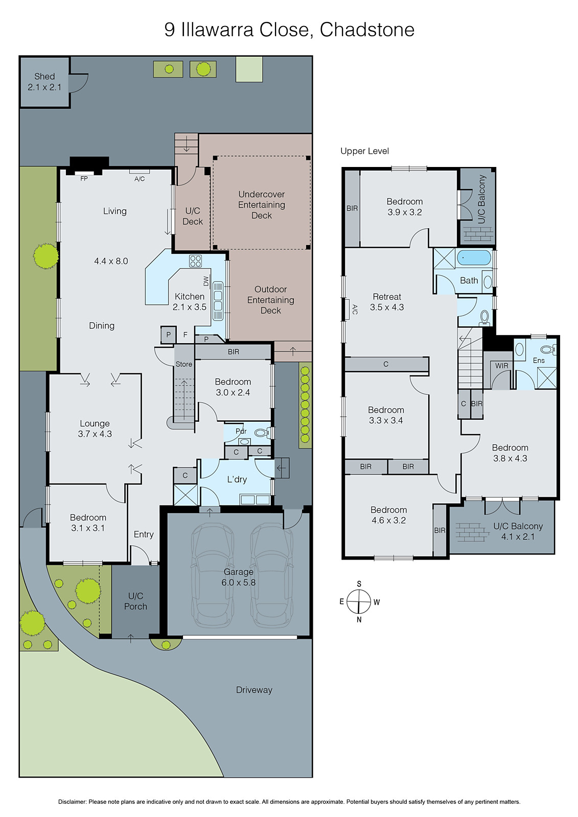 9 Illawarra Close, Chadstone VIC 3148 - Floorplan