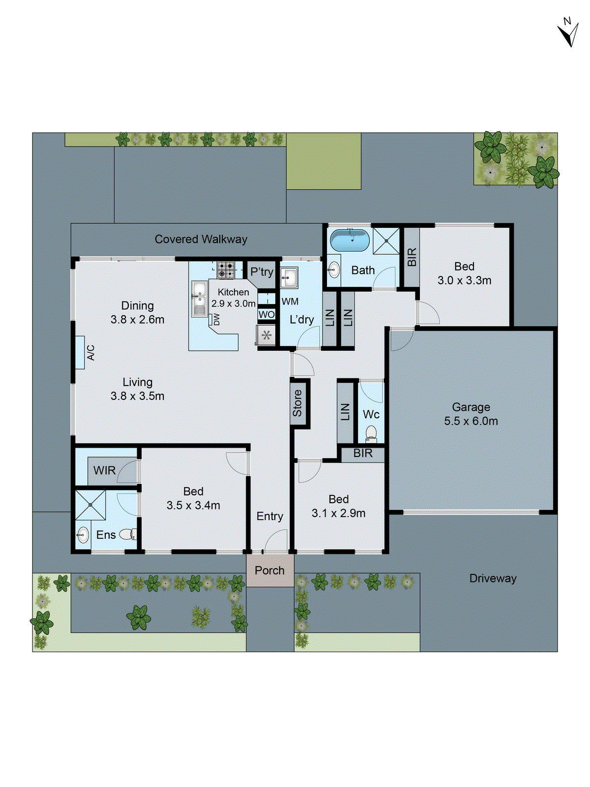 9 Jackson Court, Grovedale VIC 3216 - Floorplan