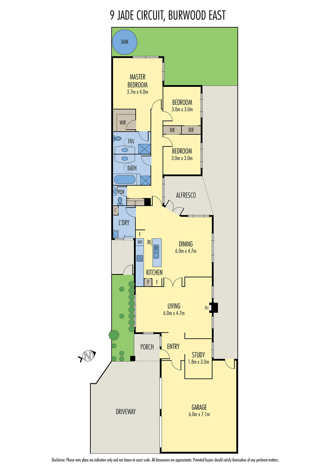 9 Jade Circuit, Burwood East VIC 3151 - Floorplan