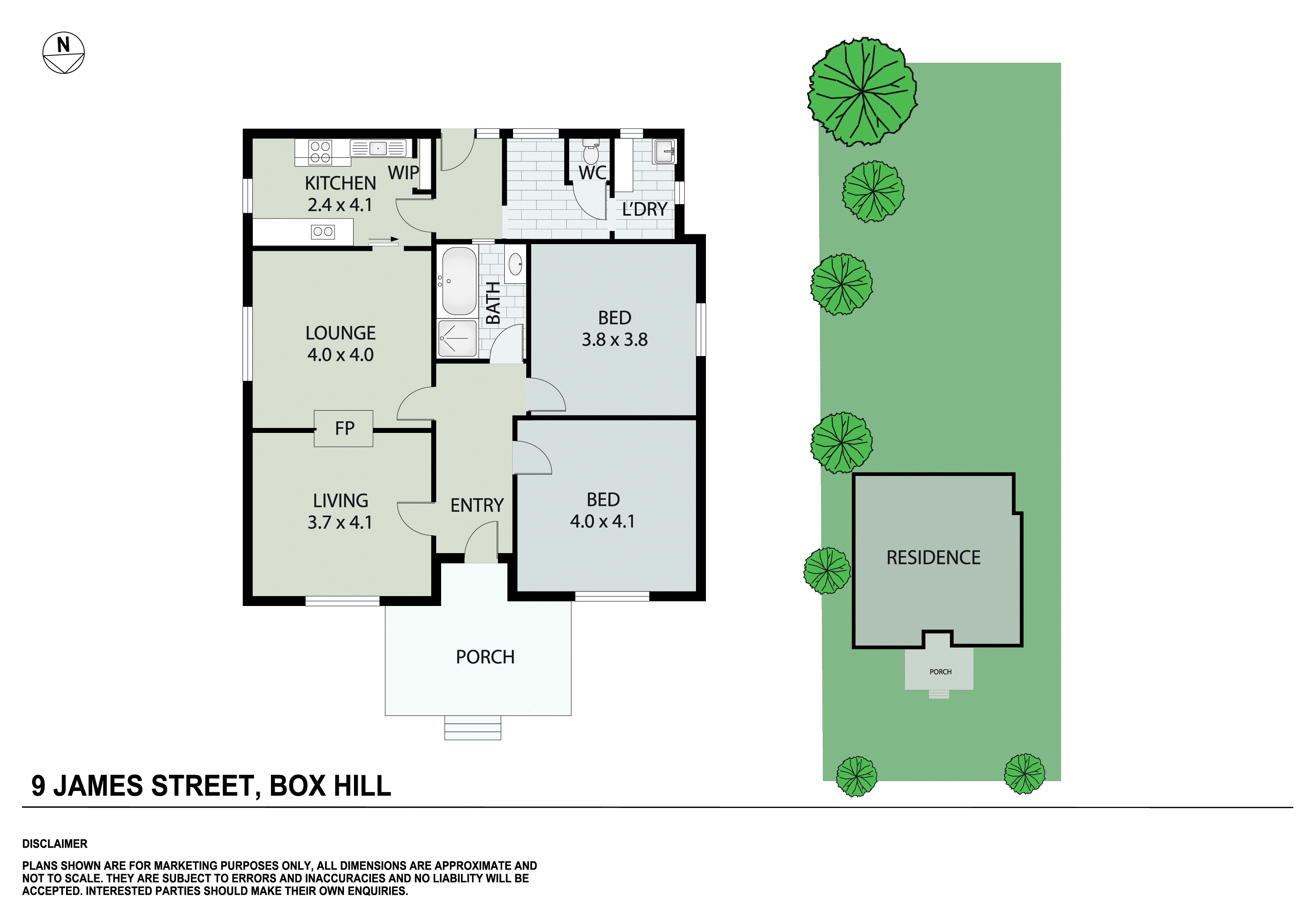 9 James Street, Box Hill VIC 3128 - Floorplan