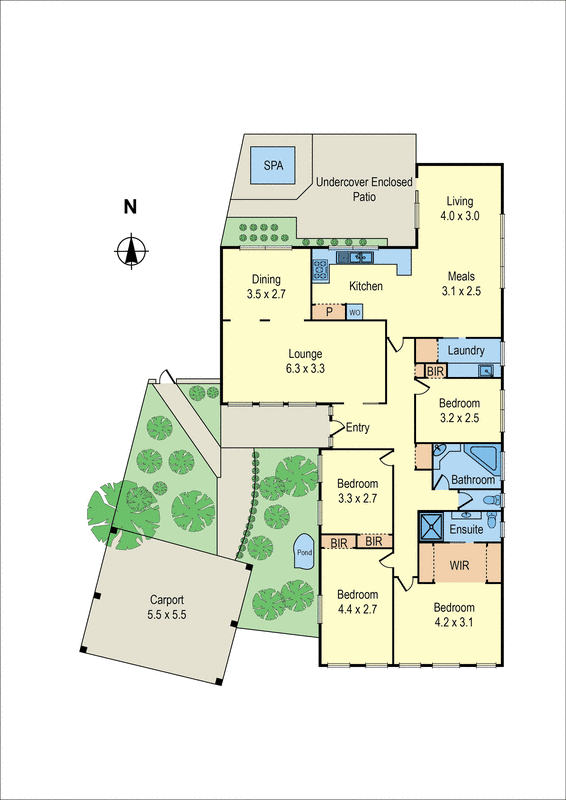 9 Jannali Drive, Dingley Village VIC 3172 - Floorplan