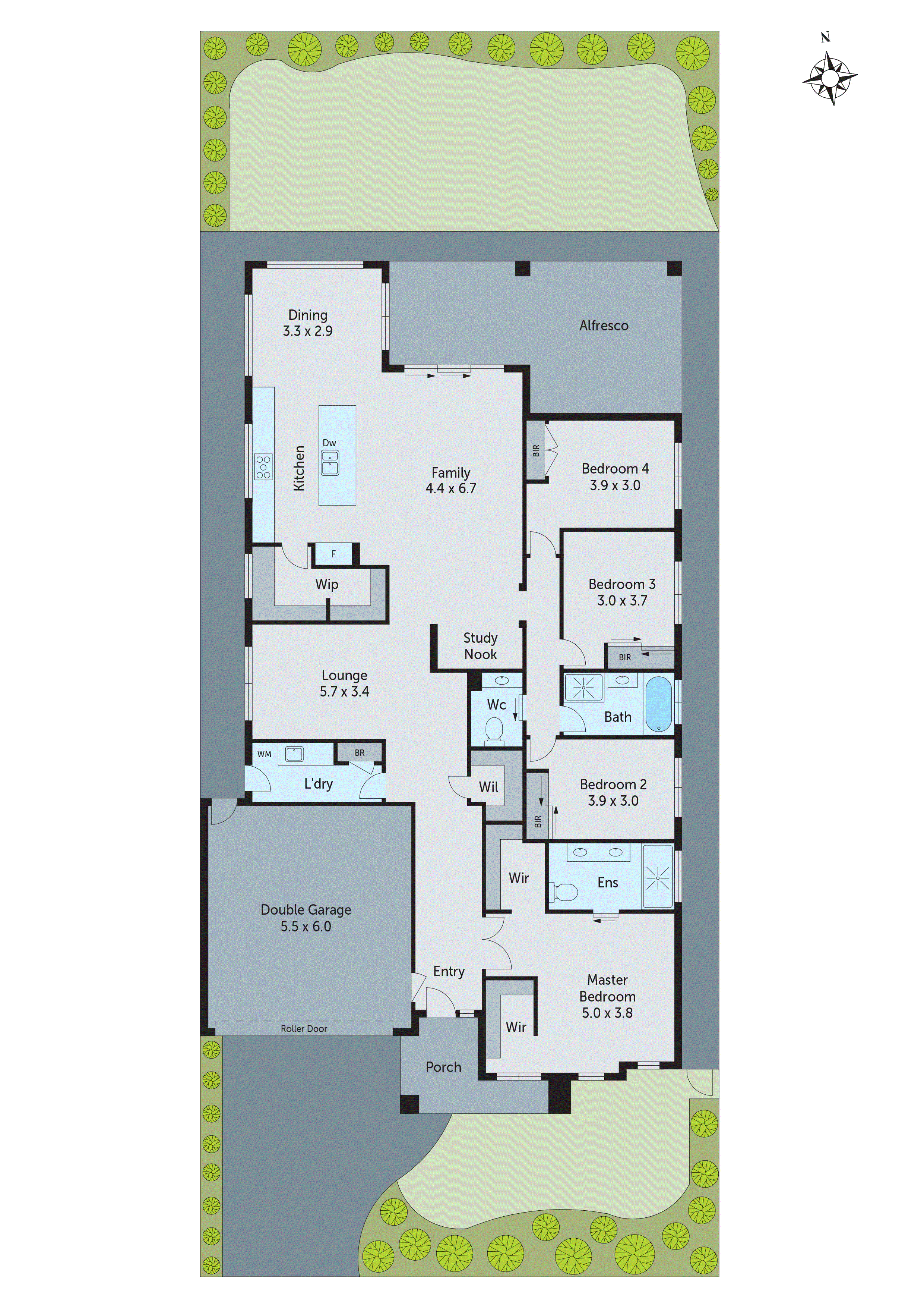 9 Jockia Ridge, Grovedale VIC 3216 - Floorplan