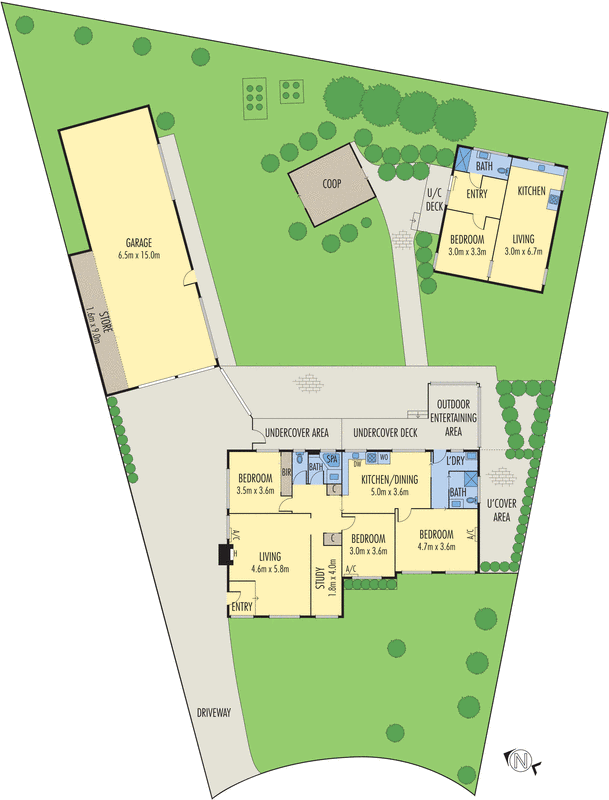 9 Keats Street, Norlane VIC 3214 - Floorplan