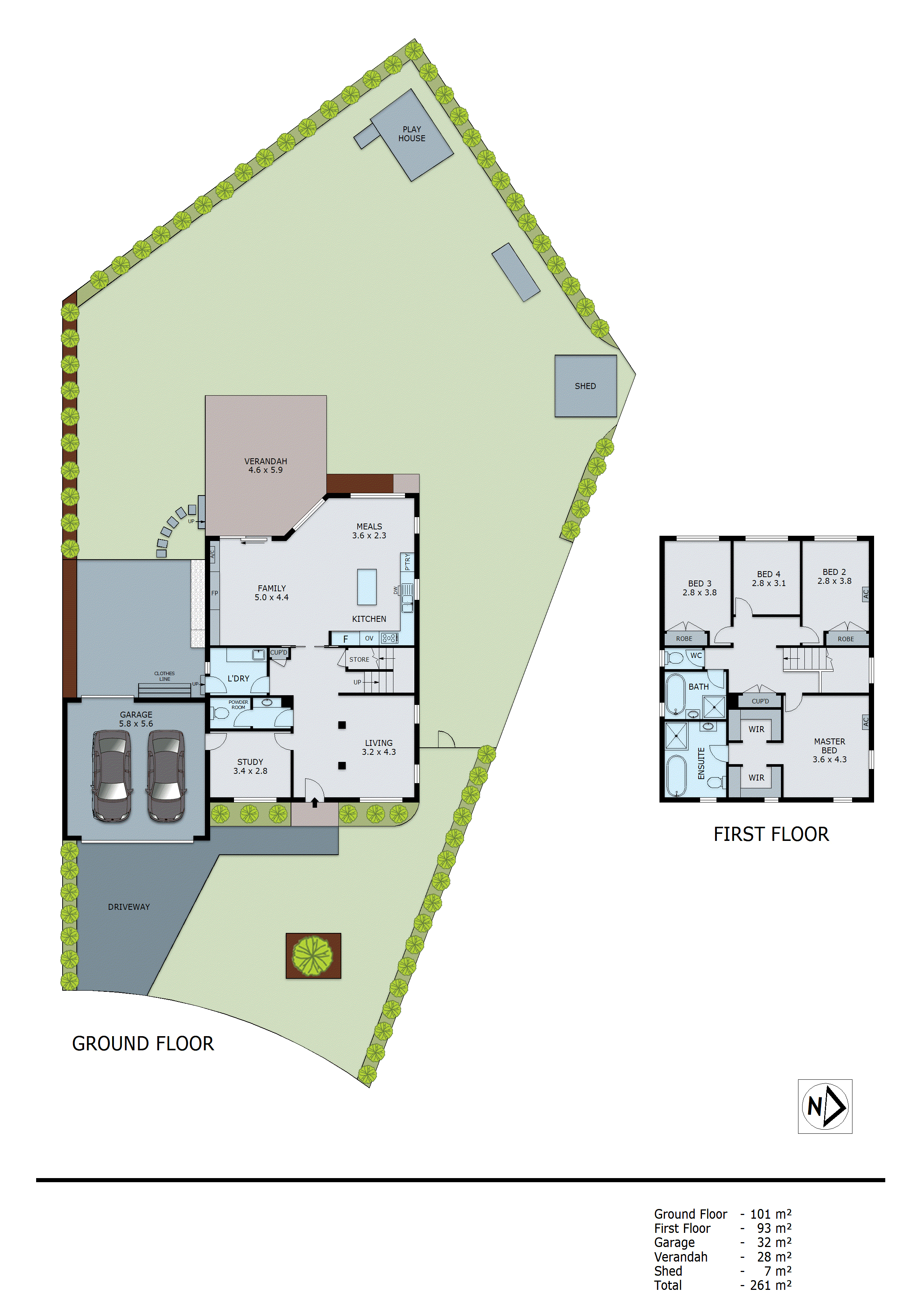 9 Kentia Court, Aspendale Gardens VIC 3195 - Floorplan