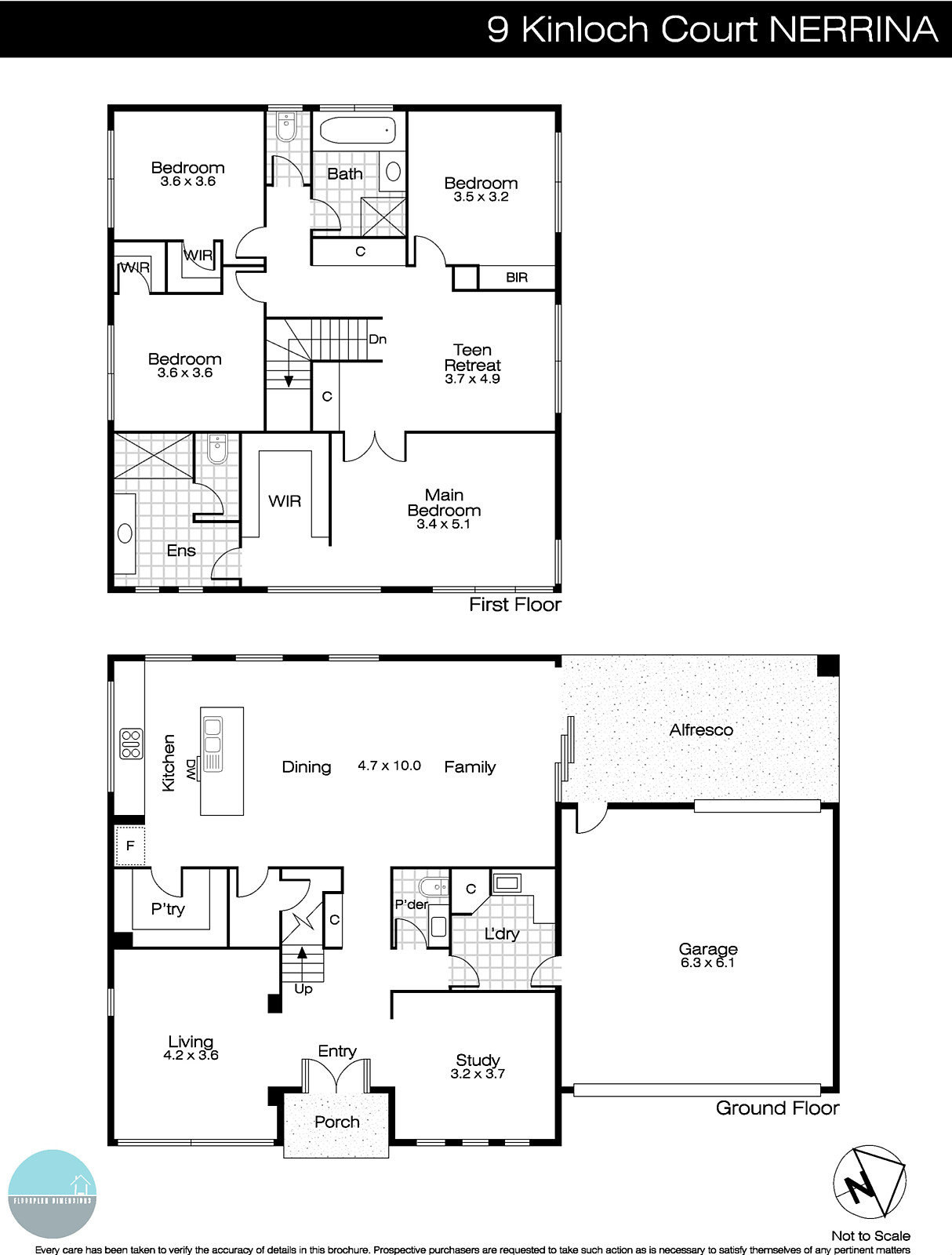 9 Kinloch Court, Nerrina VIC 3350 - Floorplan