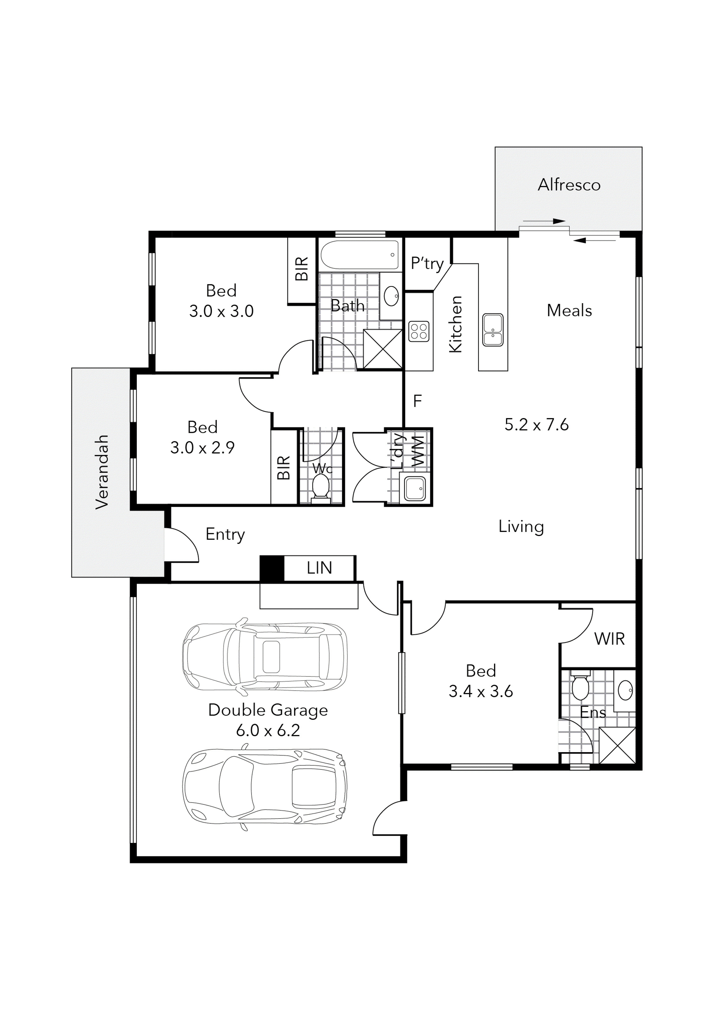 9 Kirby Avenue, Canadian VIC 3350 - Floorplan