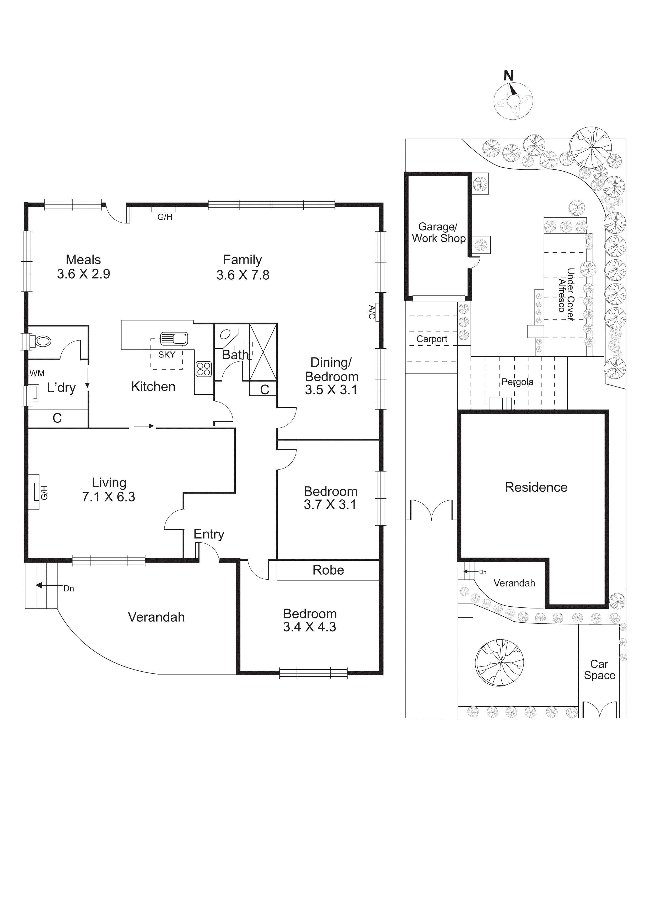 9 Langslow Street, Bentleigh East VIC 3165 - Floorplan