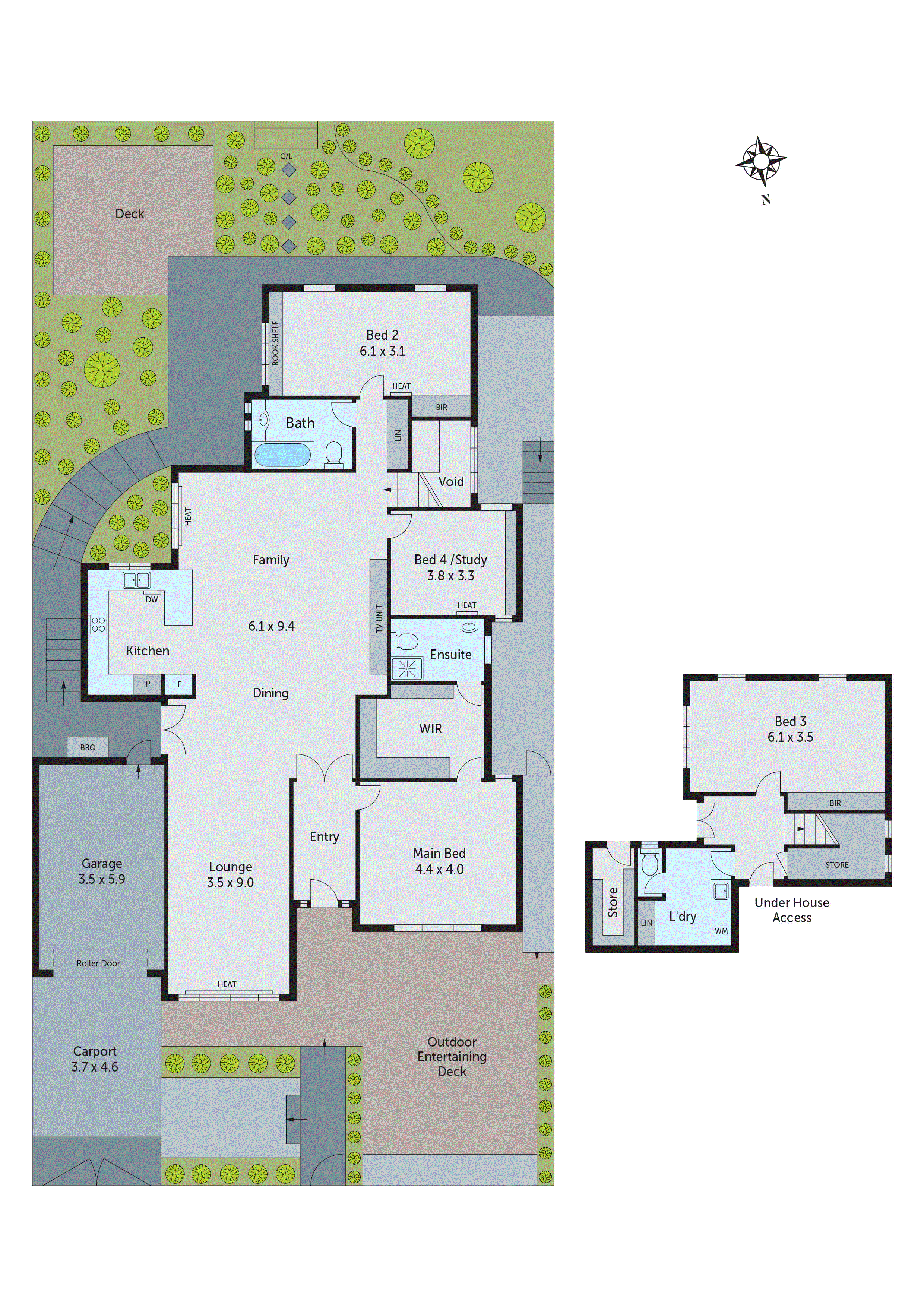 9 Laurel Bank Parade, Newtown VIC 3220 - Floorplan