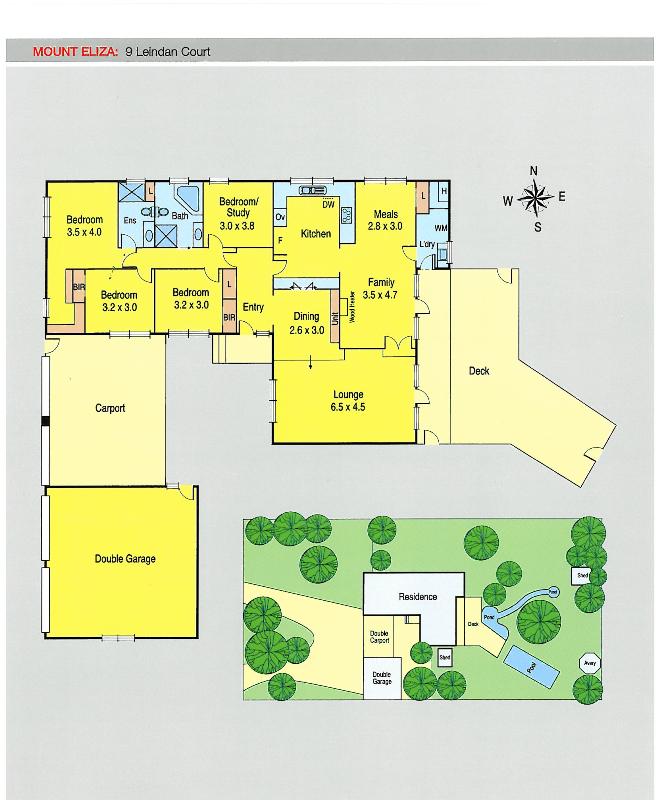 9 Leinden Court, MOUNT ELIZA VIC 3930 - Floorplan