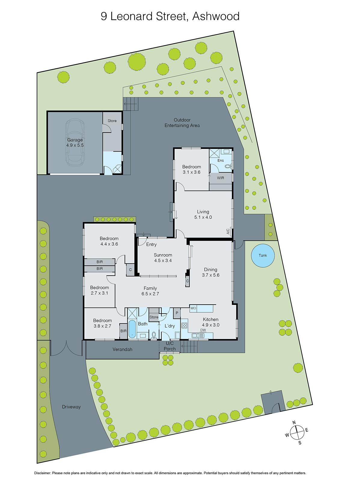 9 Leonard Street, Ashwood VIC 3147 - Floorplan