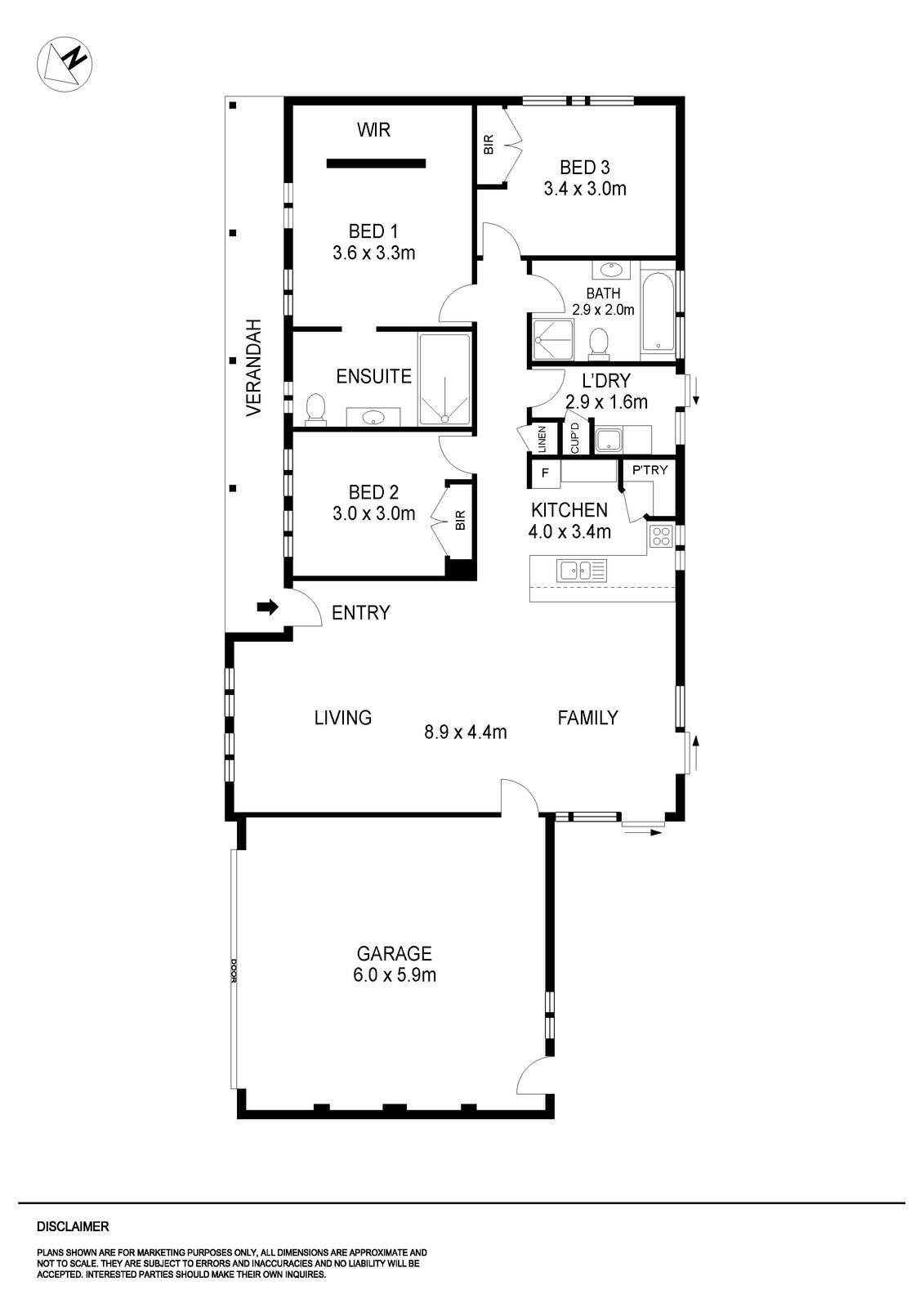9 Linsdell Court, Canadian VIC 3350 - Floorplan