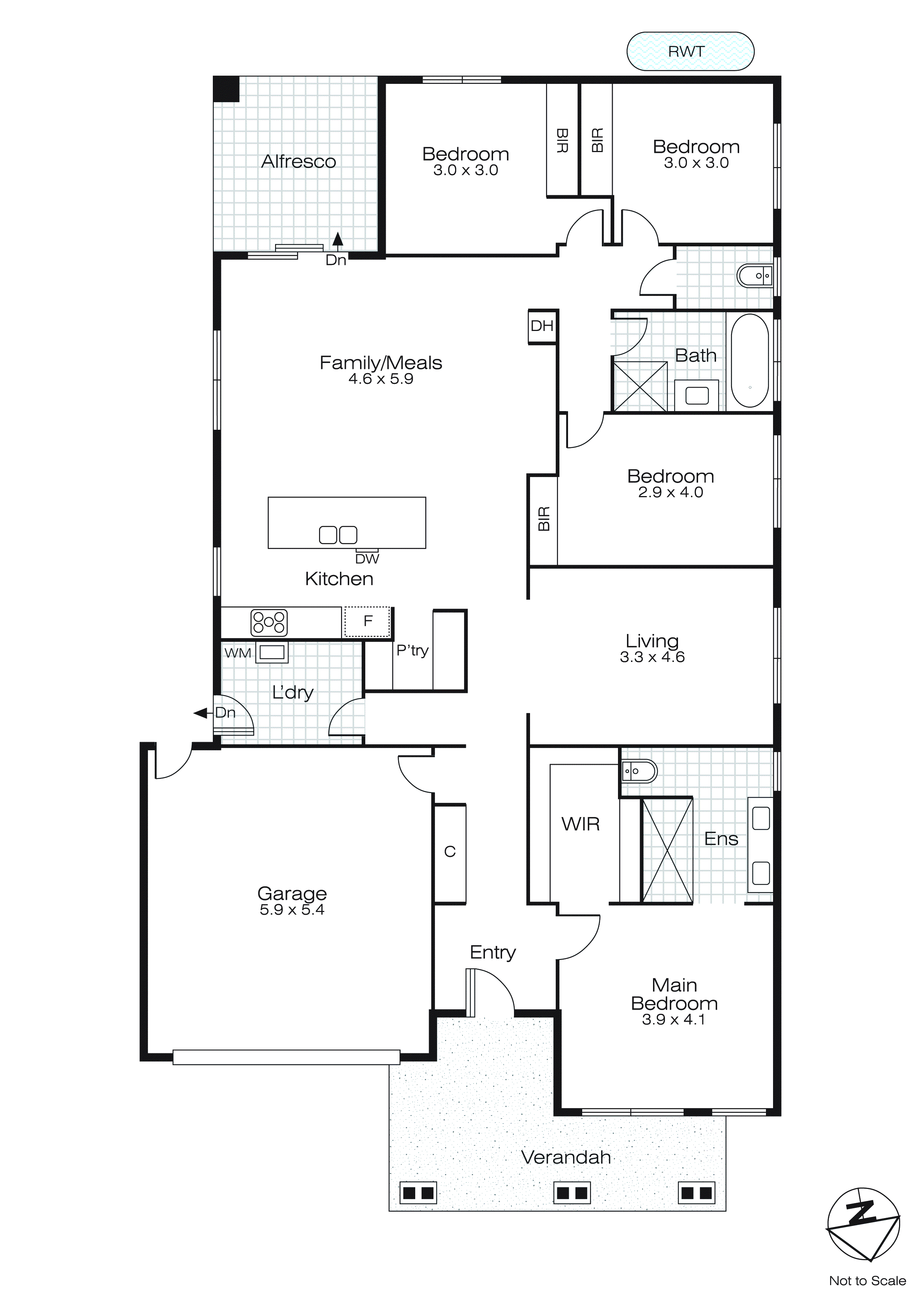 9 Marion Street, Bonshaw VIC 3352 - Floorplan