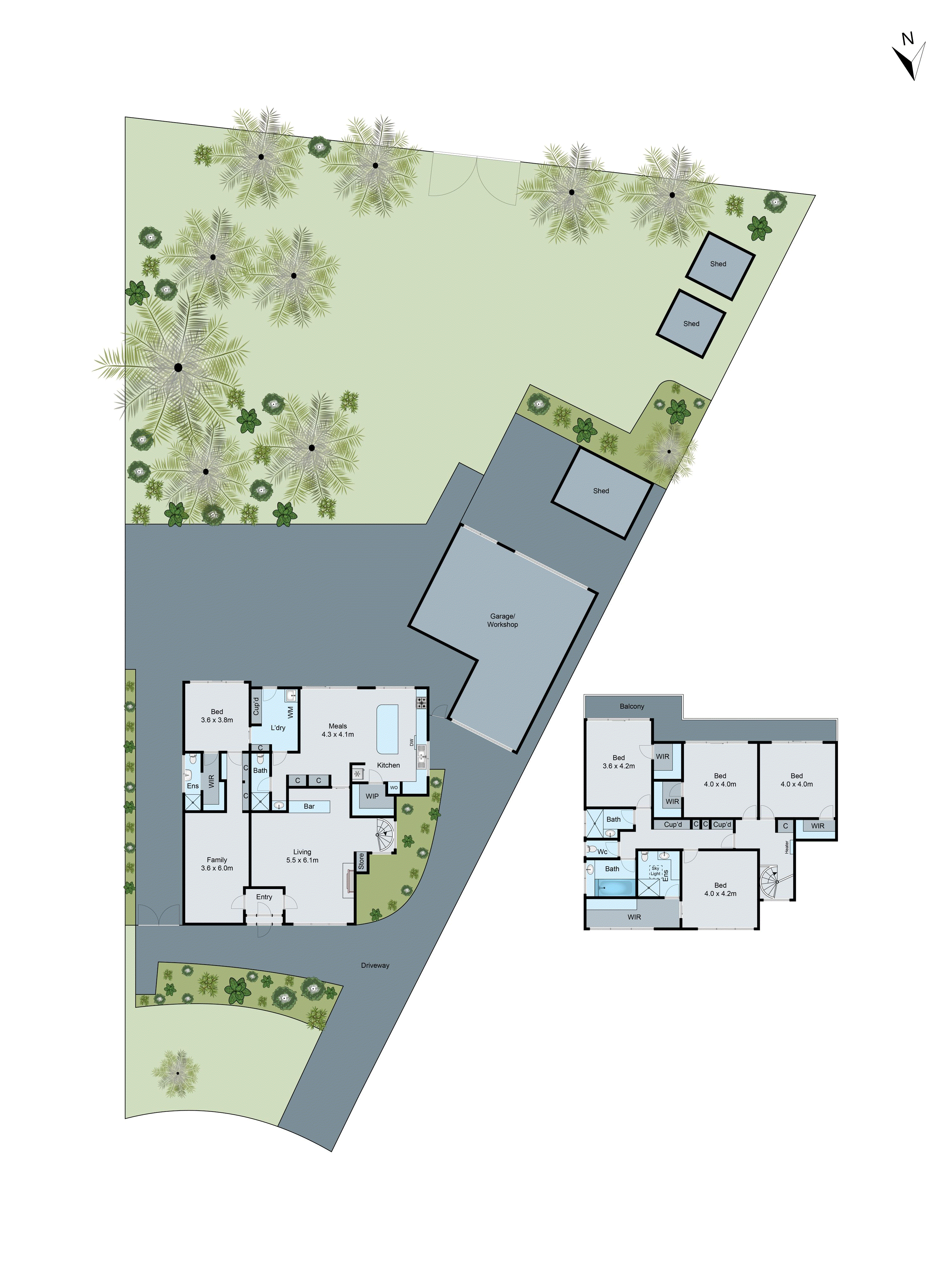 9 Mark Court, Chadstone VIC 3148 - Floorplan