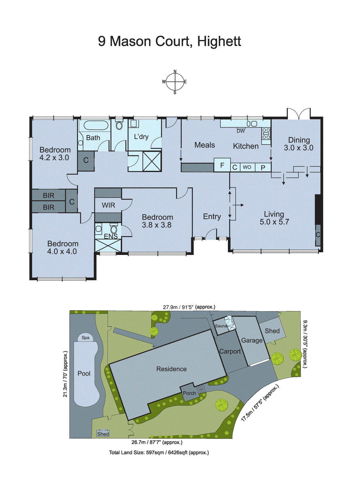 9 Mason Court, Highett VIC 3190 - Floorplan