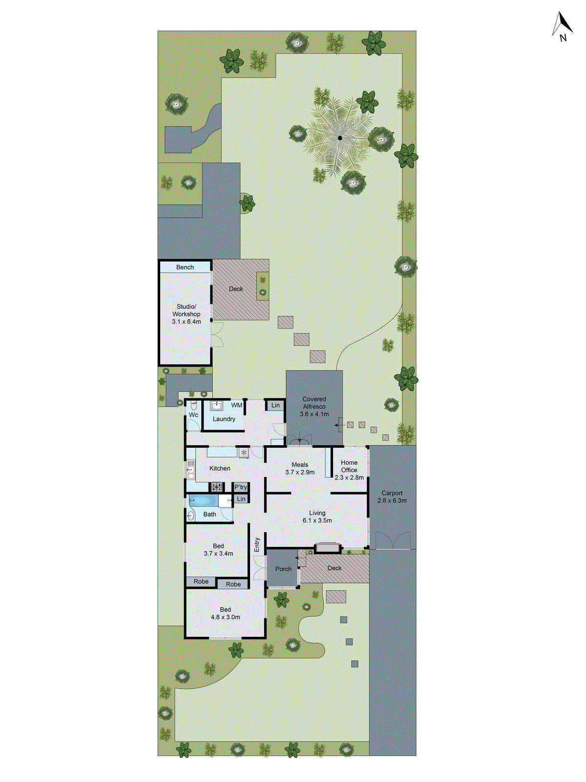 9 Maurice Street, Herne Hill VIC 3218 - Floorplan