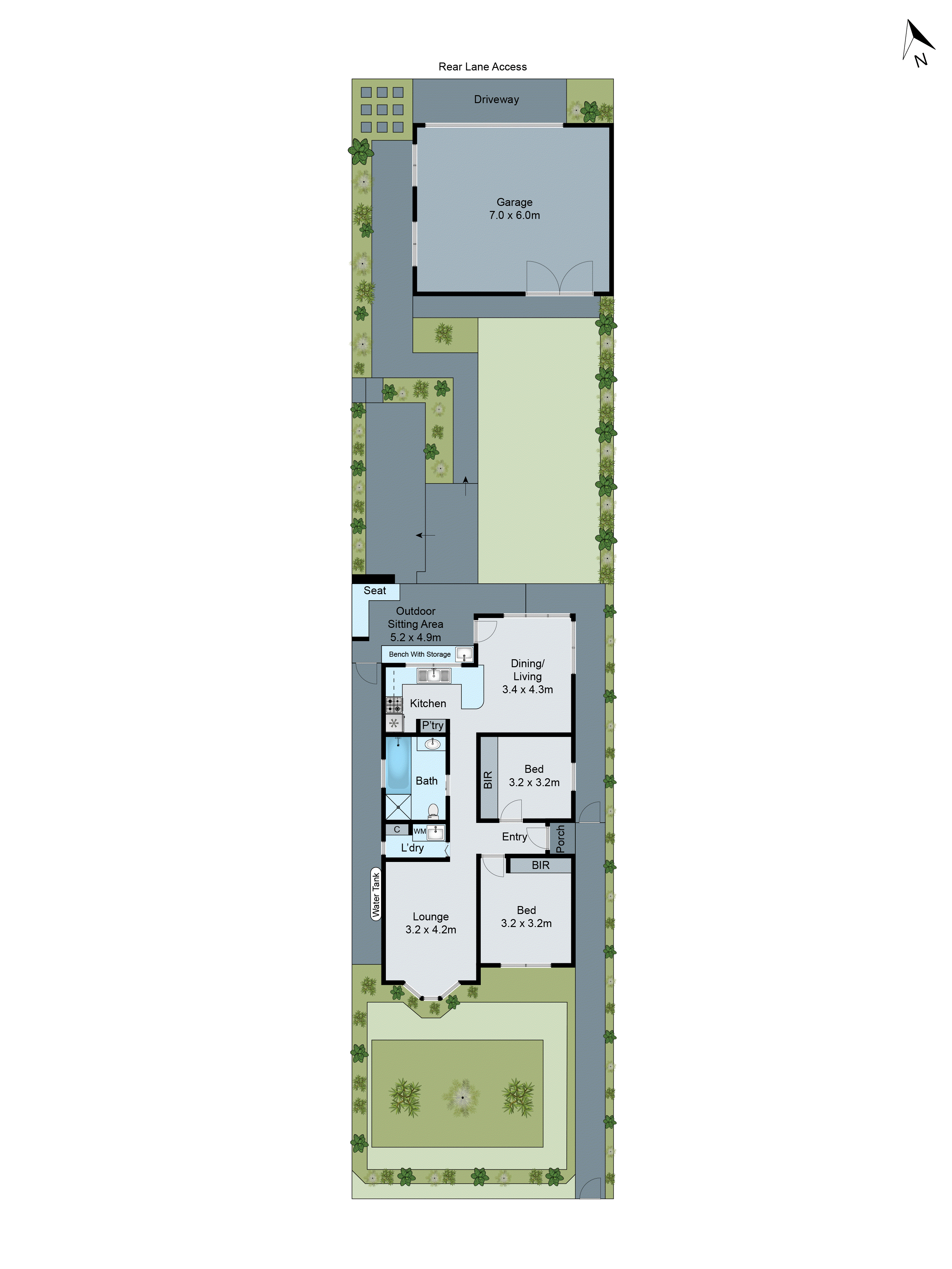 9 McDonald Street, East Geelong VIC 3219 - Floorplan