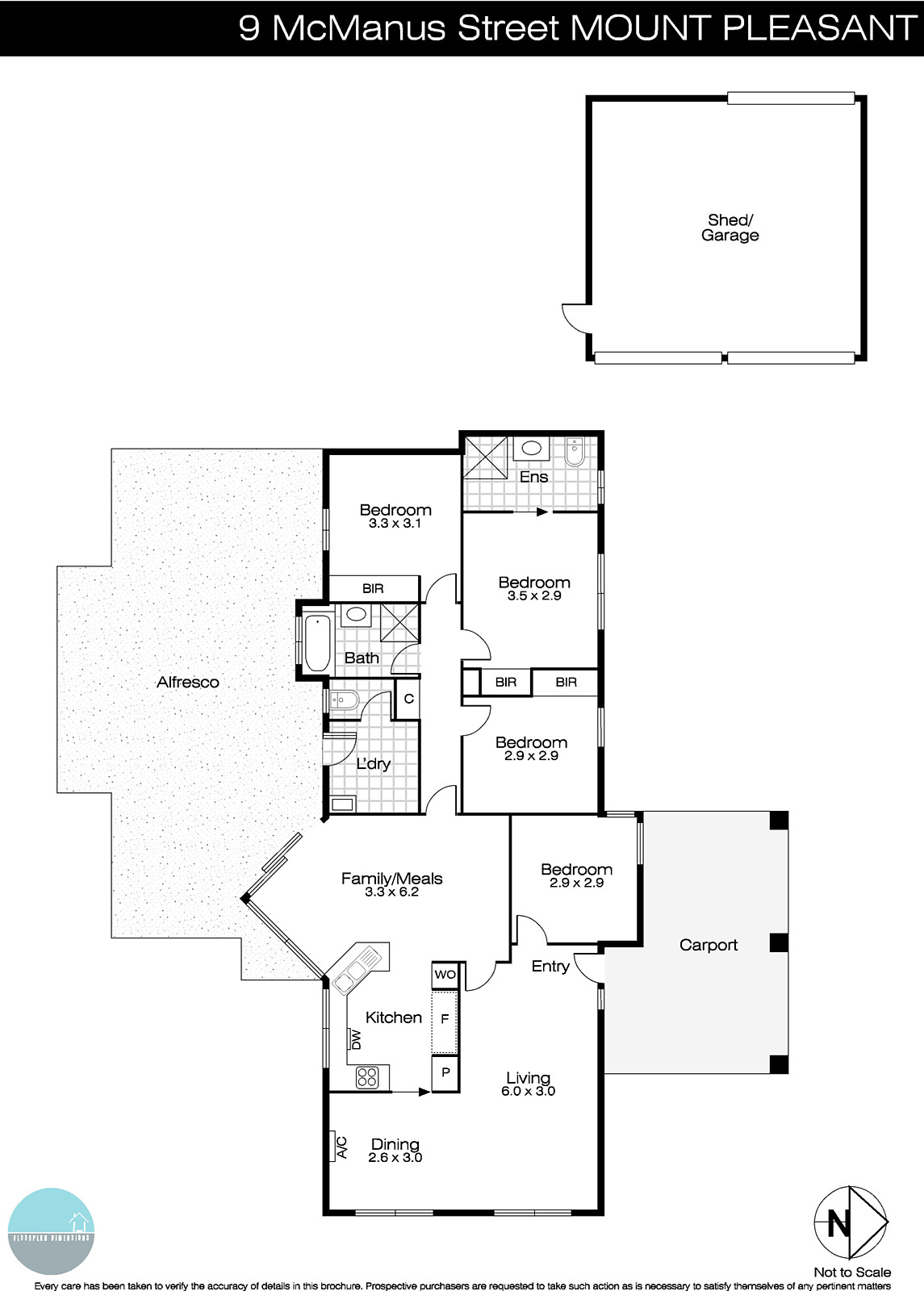 9 McManus Drive, Mount Pleasant VIC 3350 - Floorplan