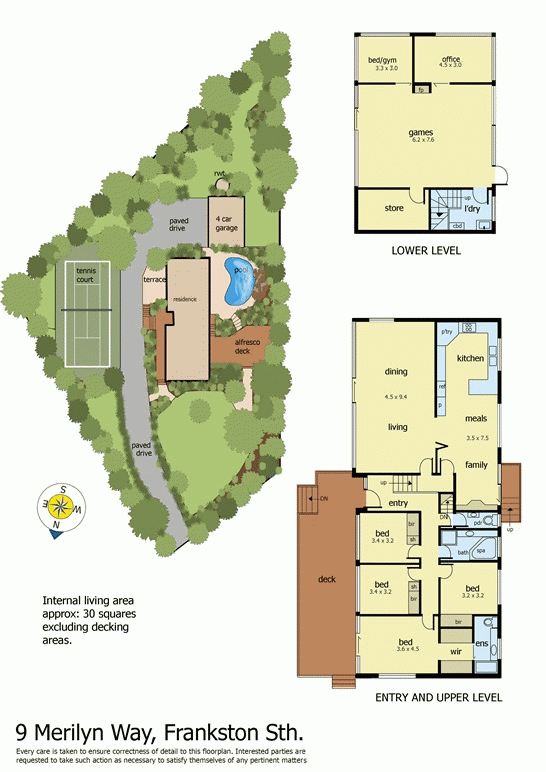 9 Merilyn Way, FRANKSTON SOUTH VIC 3199 - Floorplan