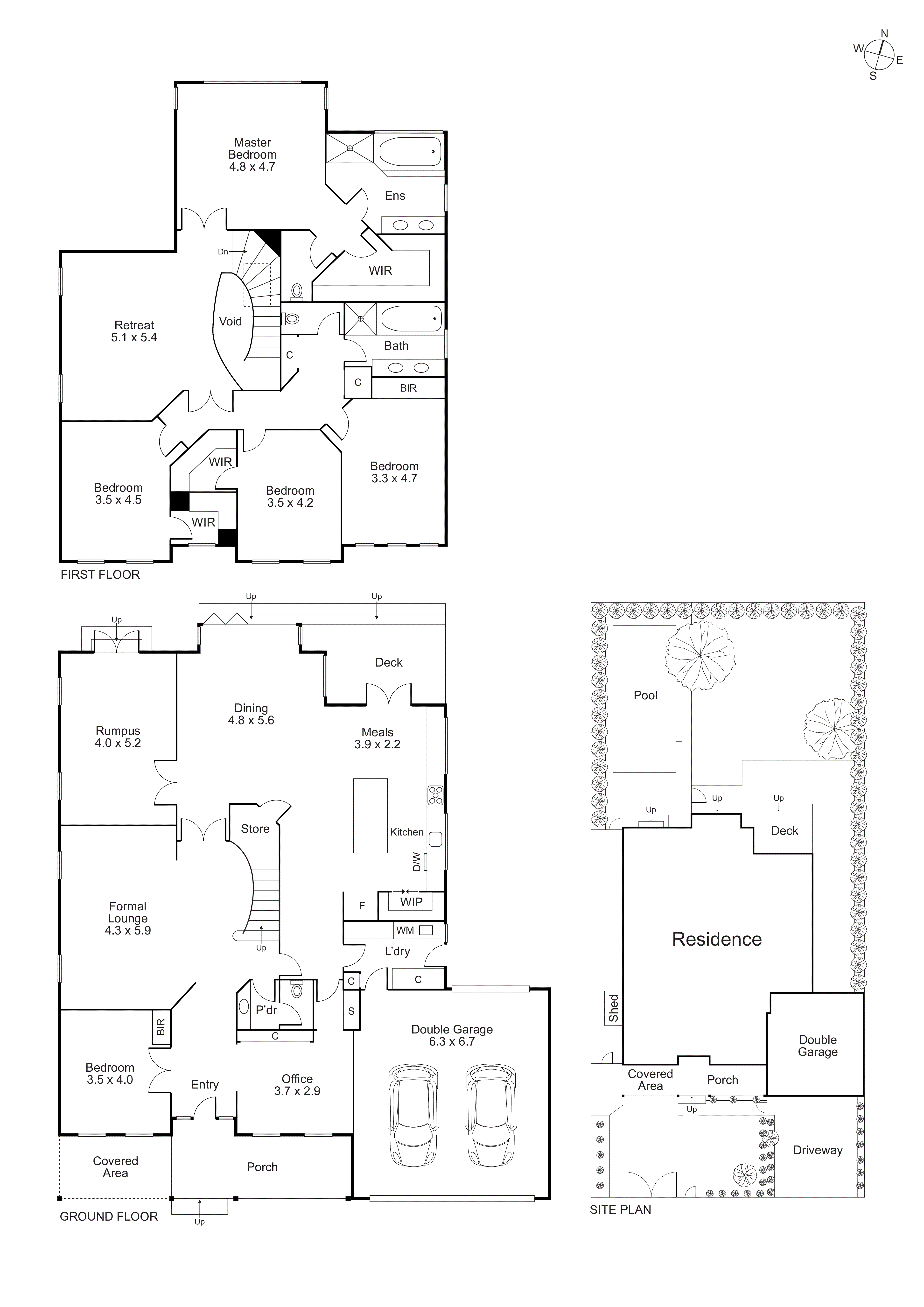9 Monaco Crescent, Beaumaris VIC 3193 - Floorplan