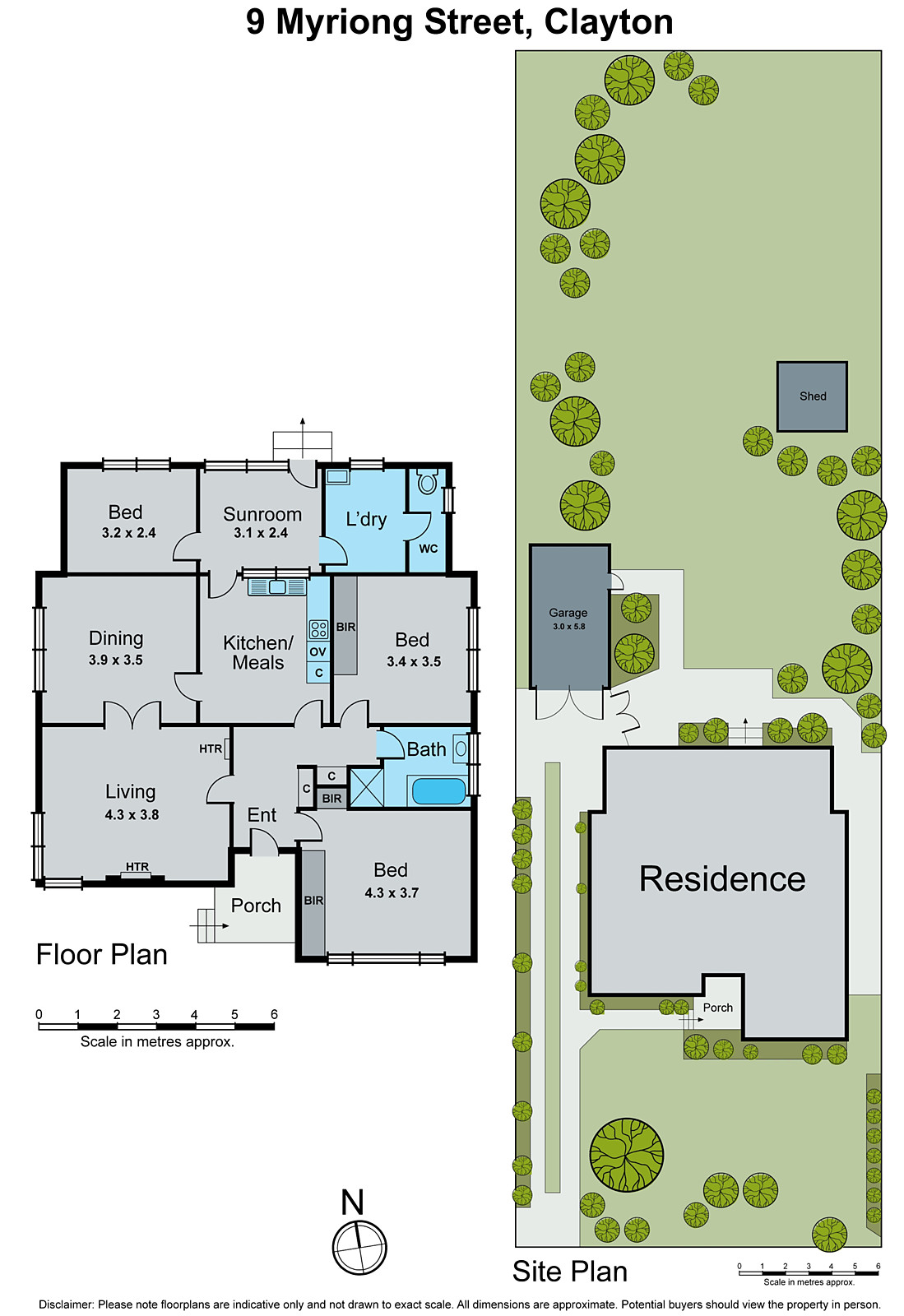 9 Myriong Street, Clayton VIC 3168 - Floorplan