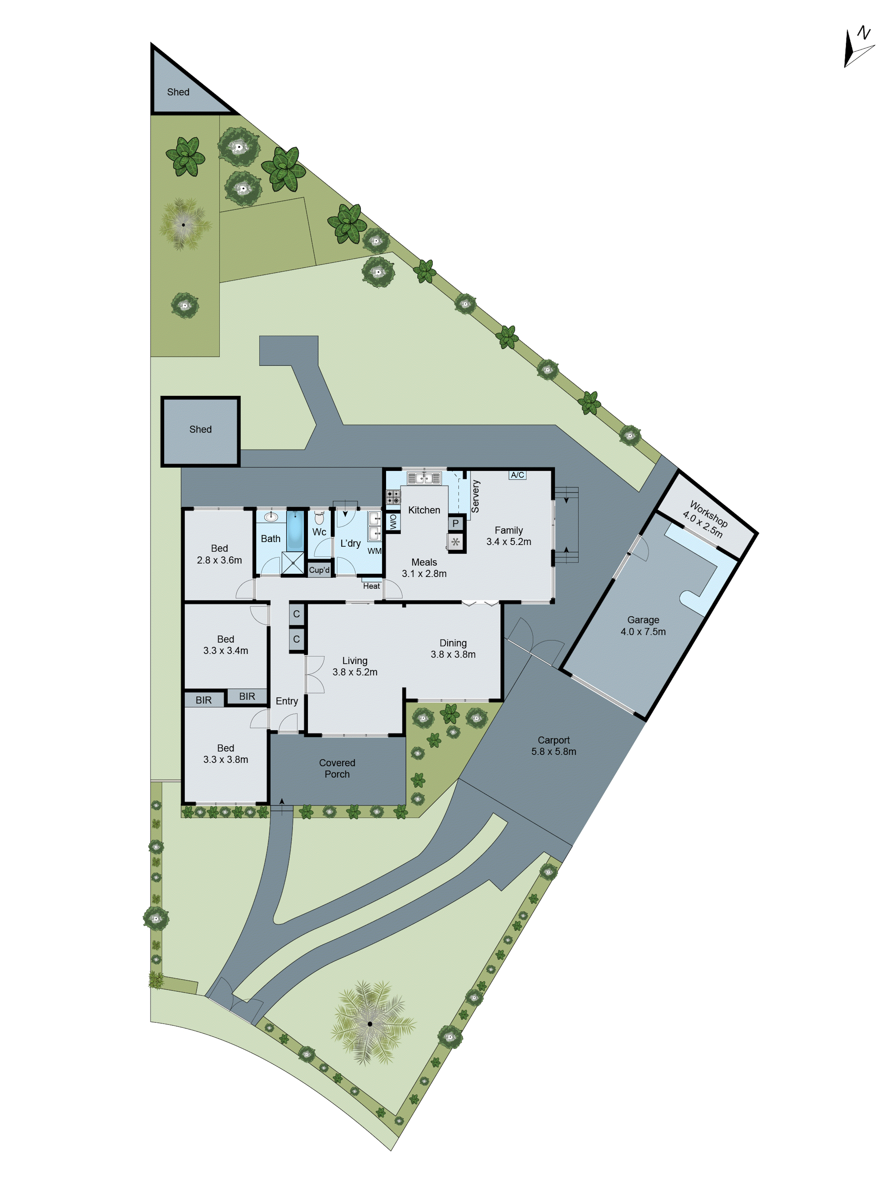 9 Myrtle Court, Oakleigh South VIC 3167 - Floorplan