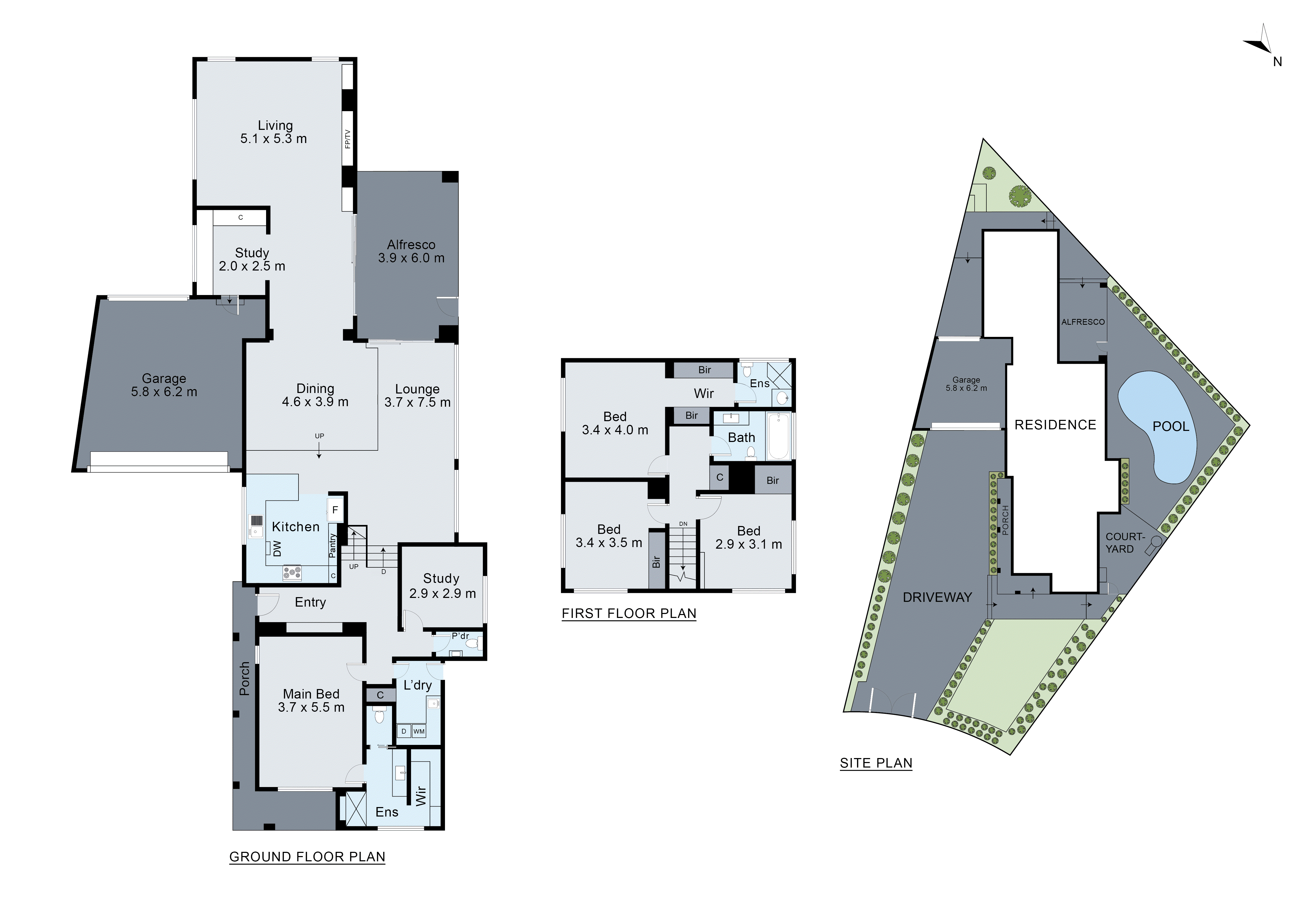 9 Nagara Court, Mount Waverley VIC 3149 - Floorplan