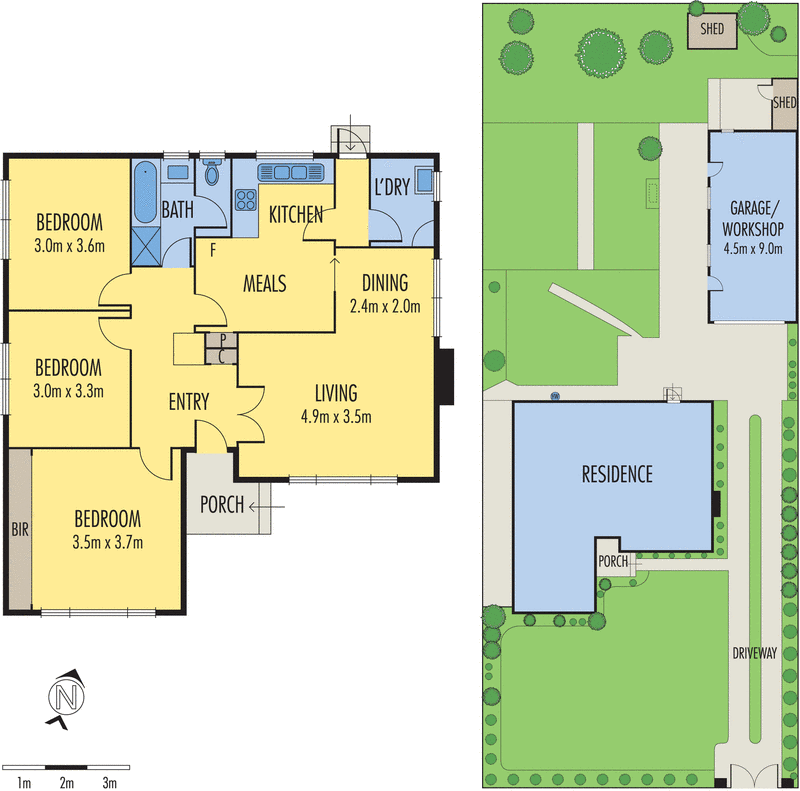 9 Nardoo Court, Clarinda VIC 3169 - Floorplan