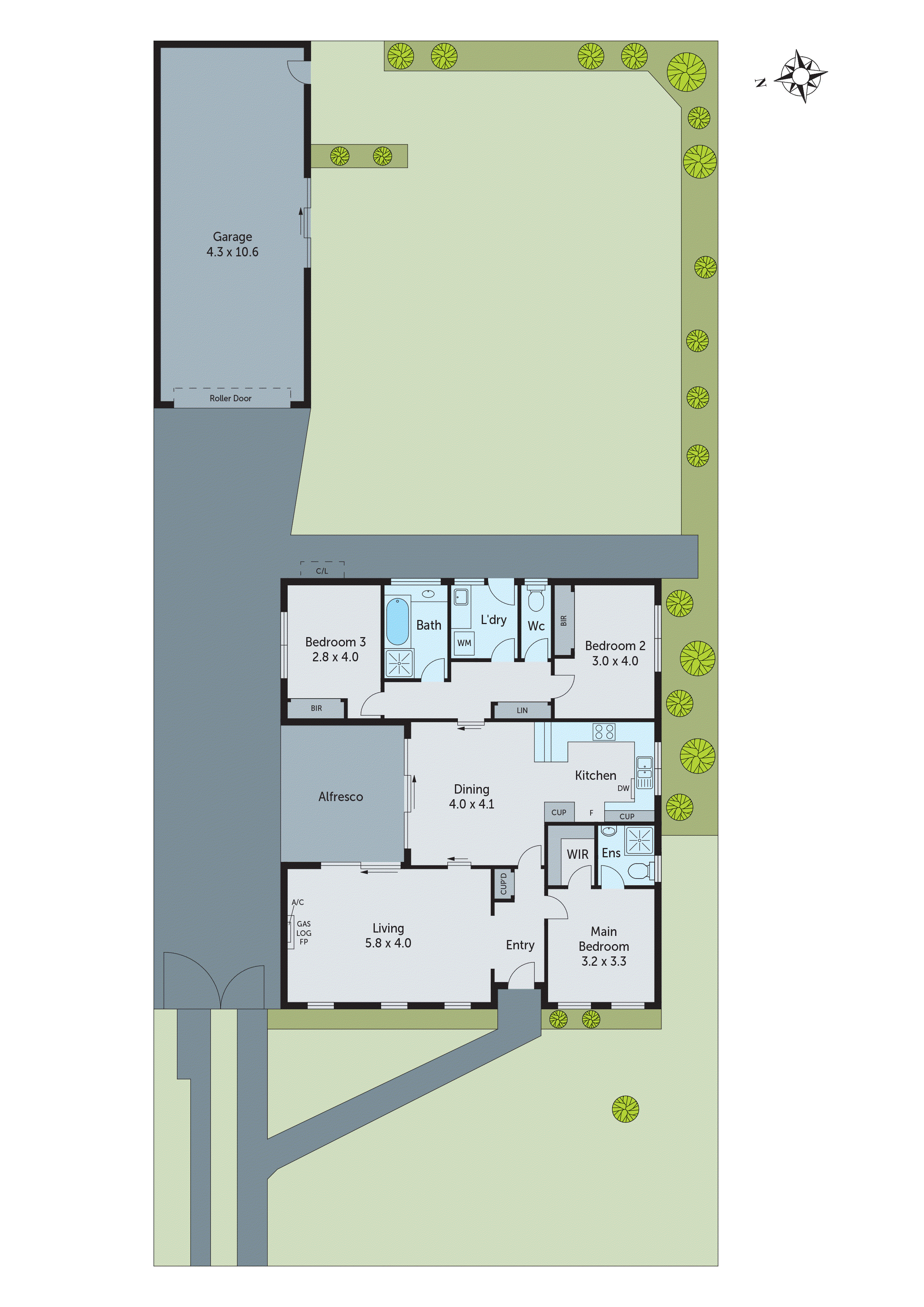 9 Norfolk Avenue, Grovedale VIC 3216 - Floorplan