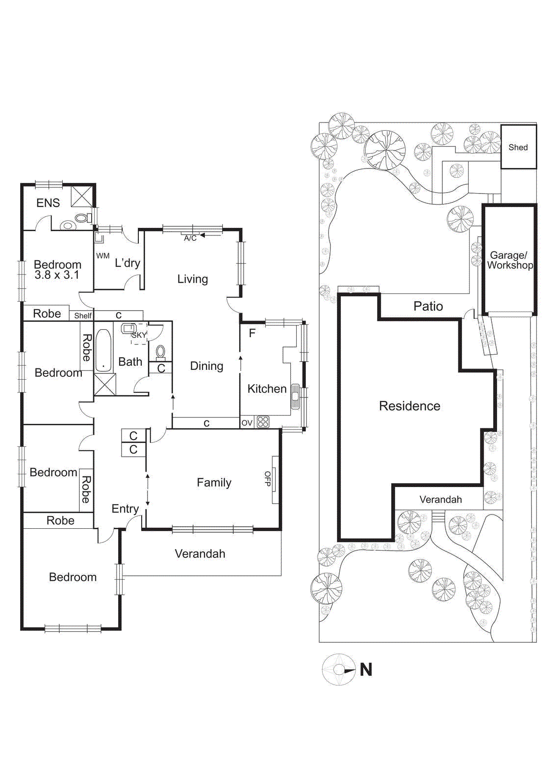 9 North Avenue, Bentleigh VIC 3204 - Floorplan