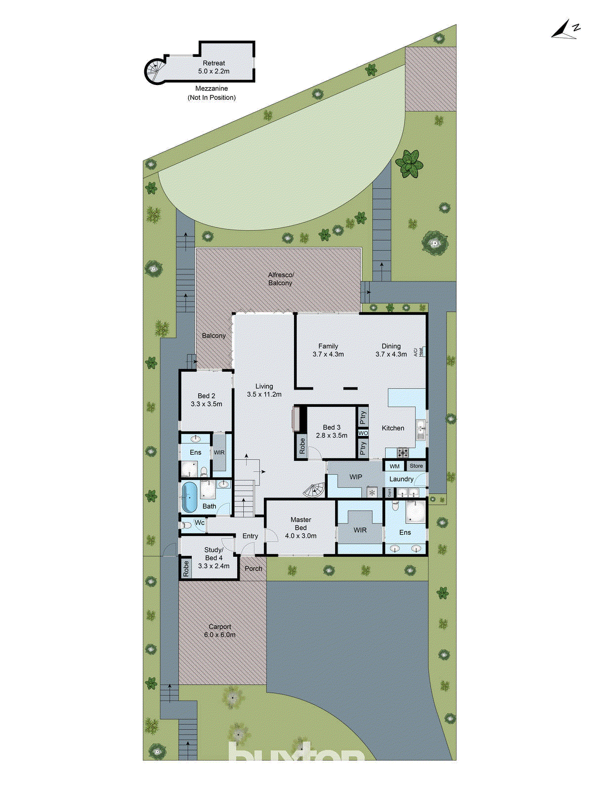 9 Oakbank Avenue, Highton VIC 3216 - Floorplan