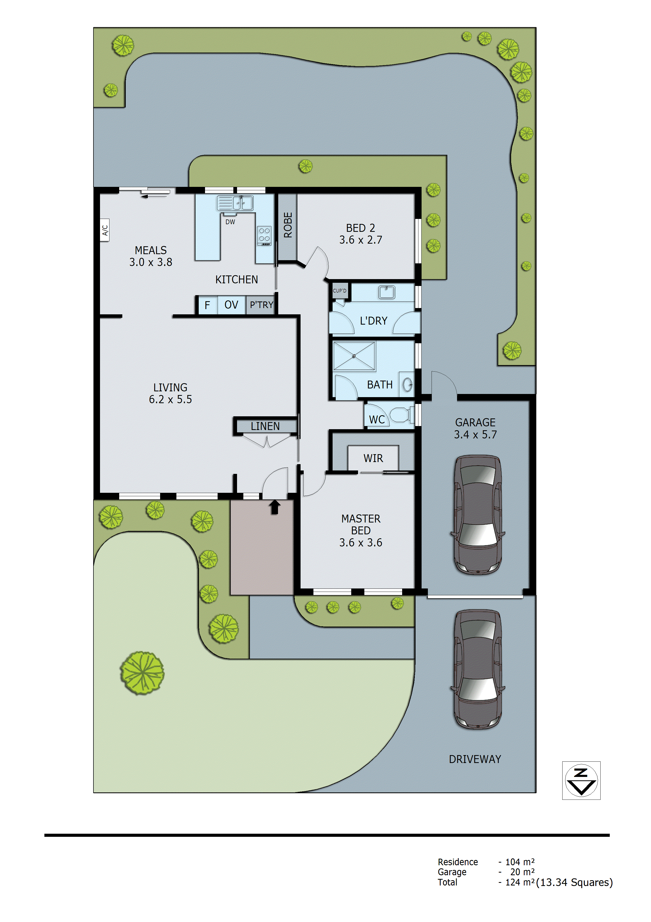9 Oploo Court, Dingley Village VIC 3172 - Floorplan