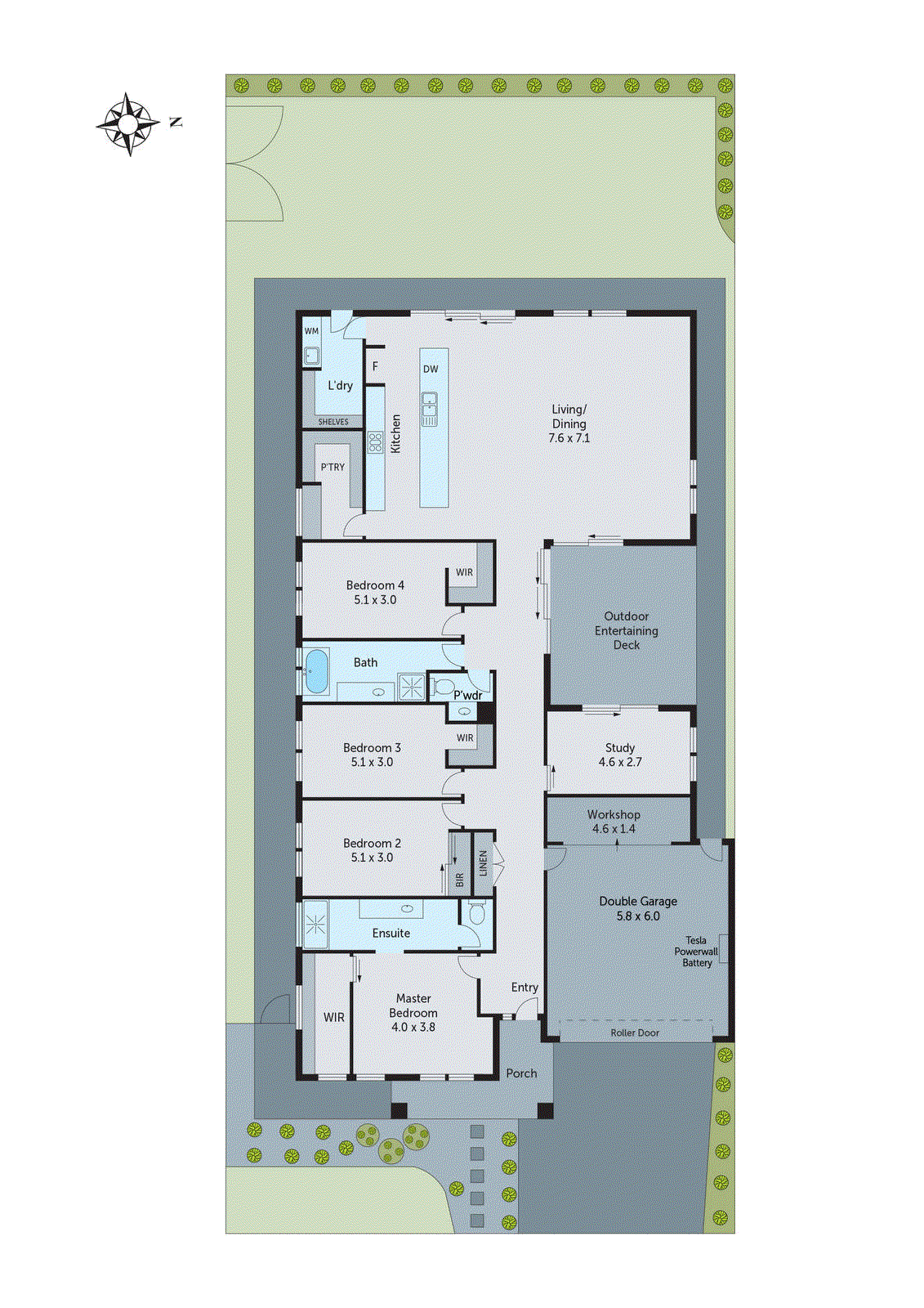 9 Owarra Boulevard, Mount Duneed VIC 3217 - Floorplan