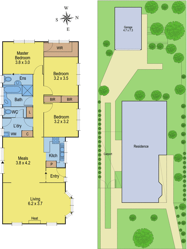 9 Ozone Crescent, Bell Park VIC 3215 - Floorplan