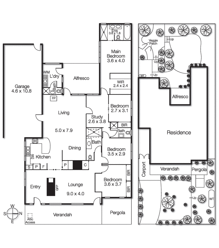 9 Page Street, Beaumaris VIC 3193 - Floorplan