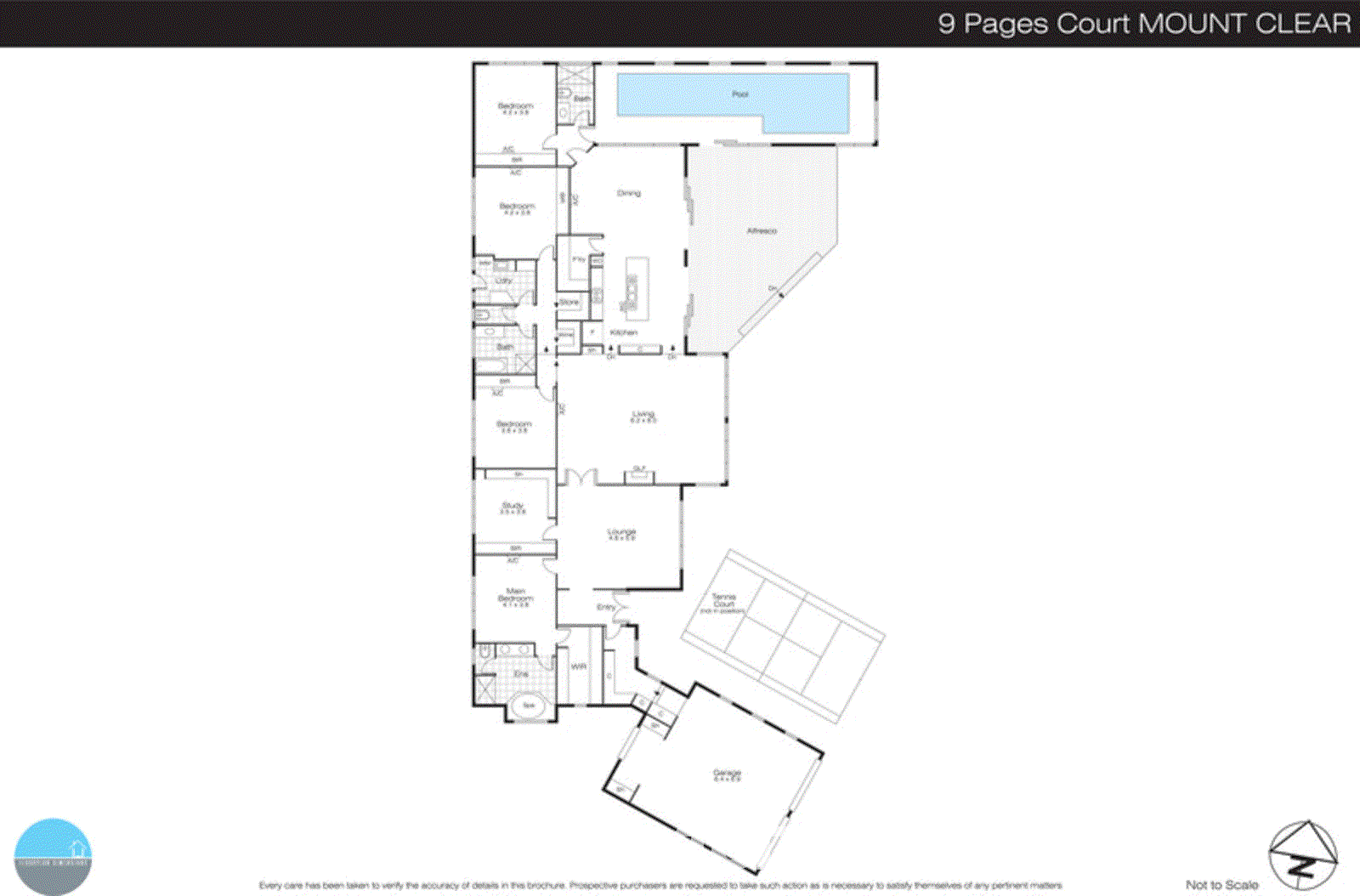 9 Pages Court, Mount Clear VIC 3350 - Floorplan
