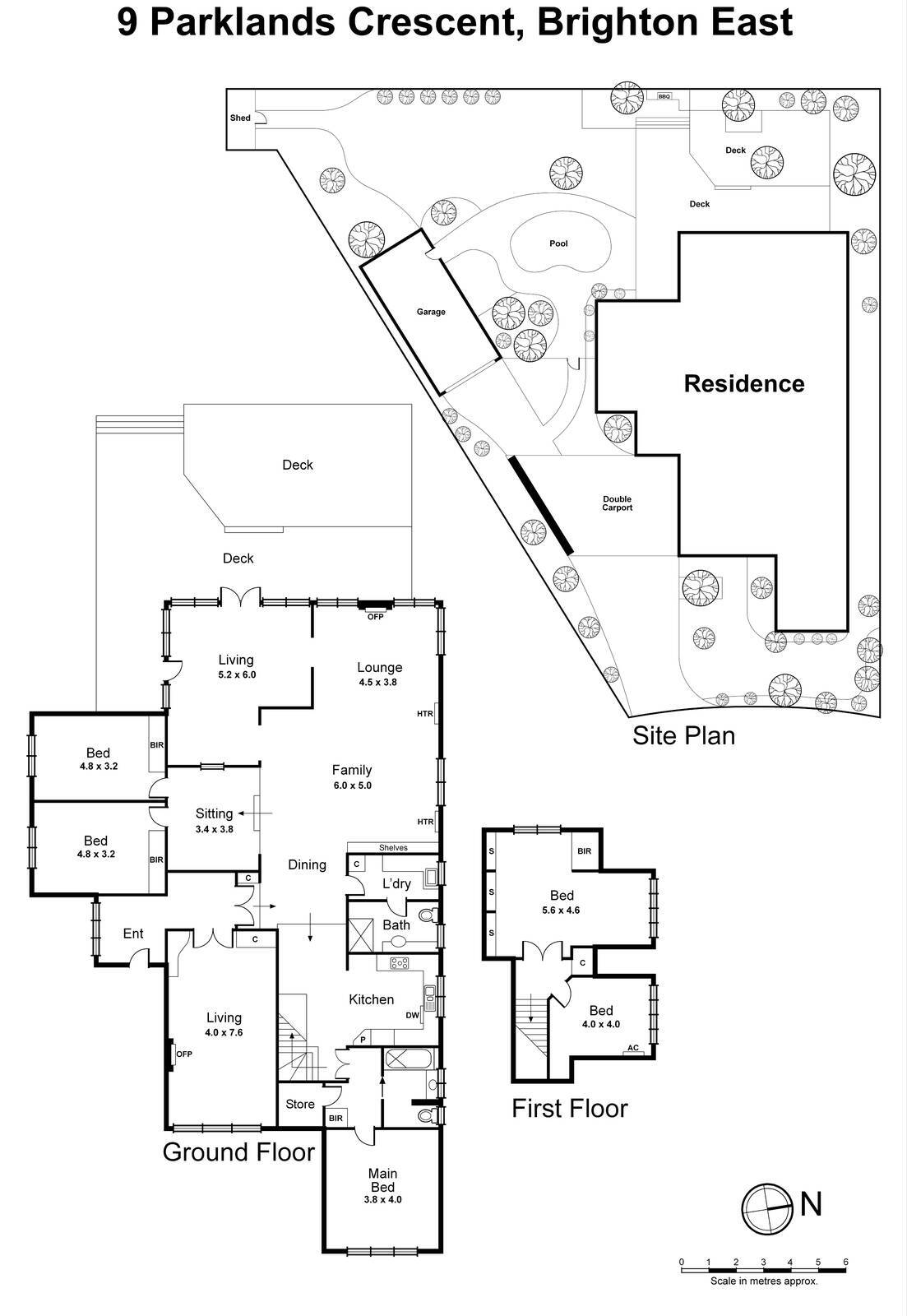 9 Parklands Crescent, Brighton East VIC 3187 - Floorplan