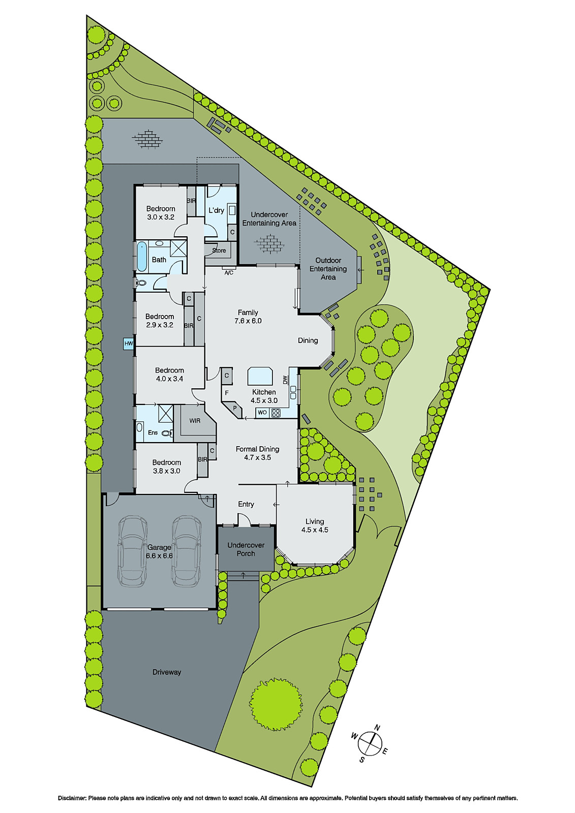 9 Percy Jones Court, Highton VIC 3216 - Floorplan