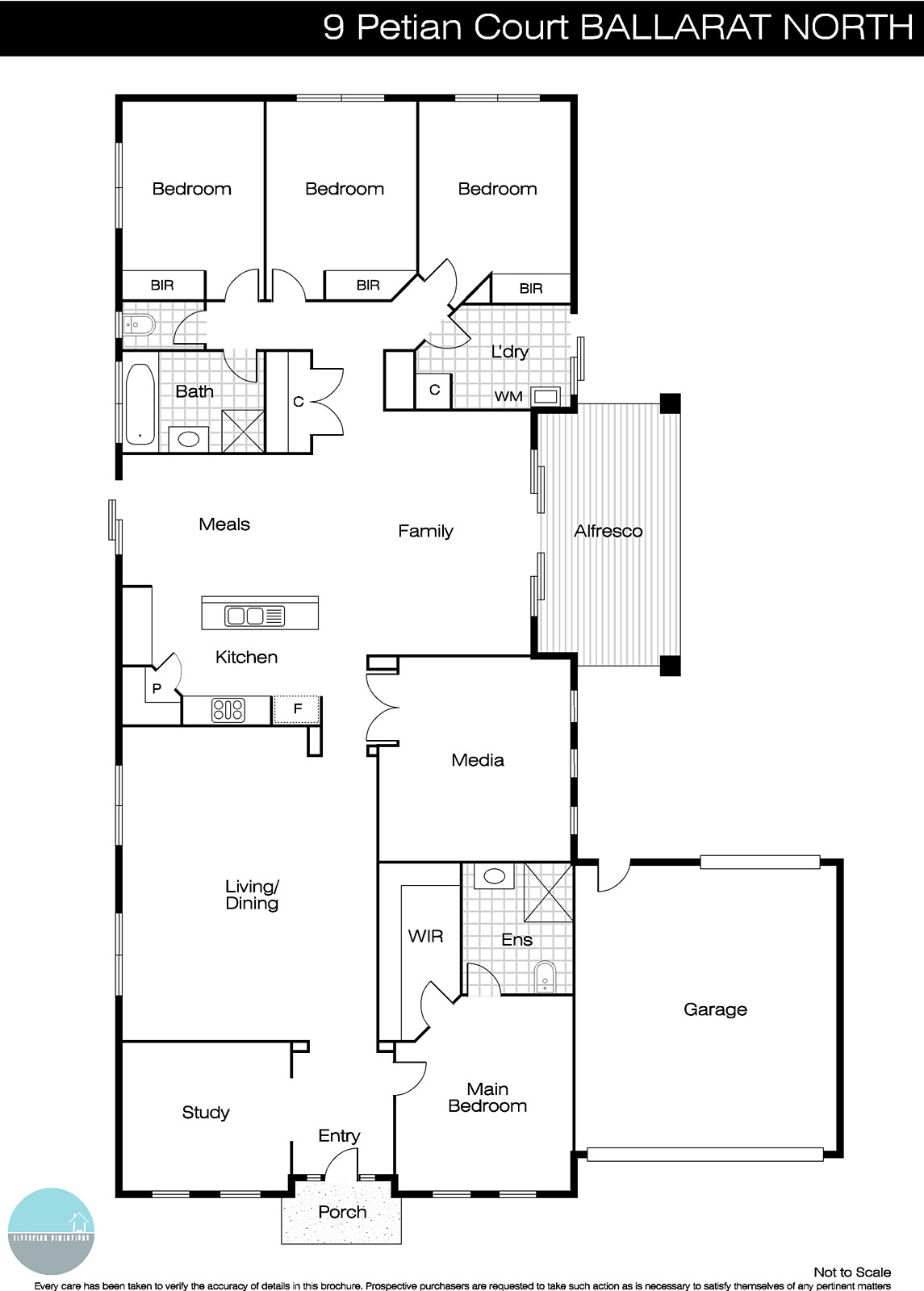 9 Petian Court, Ballarat North VIC 3350 - Floorplan