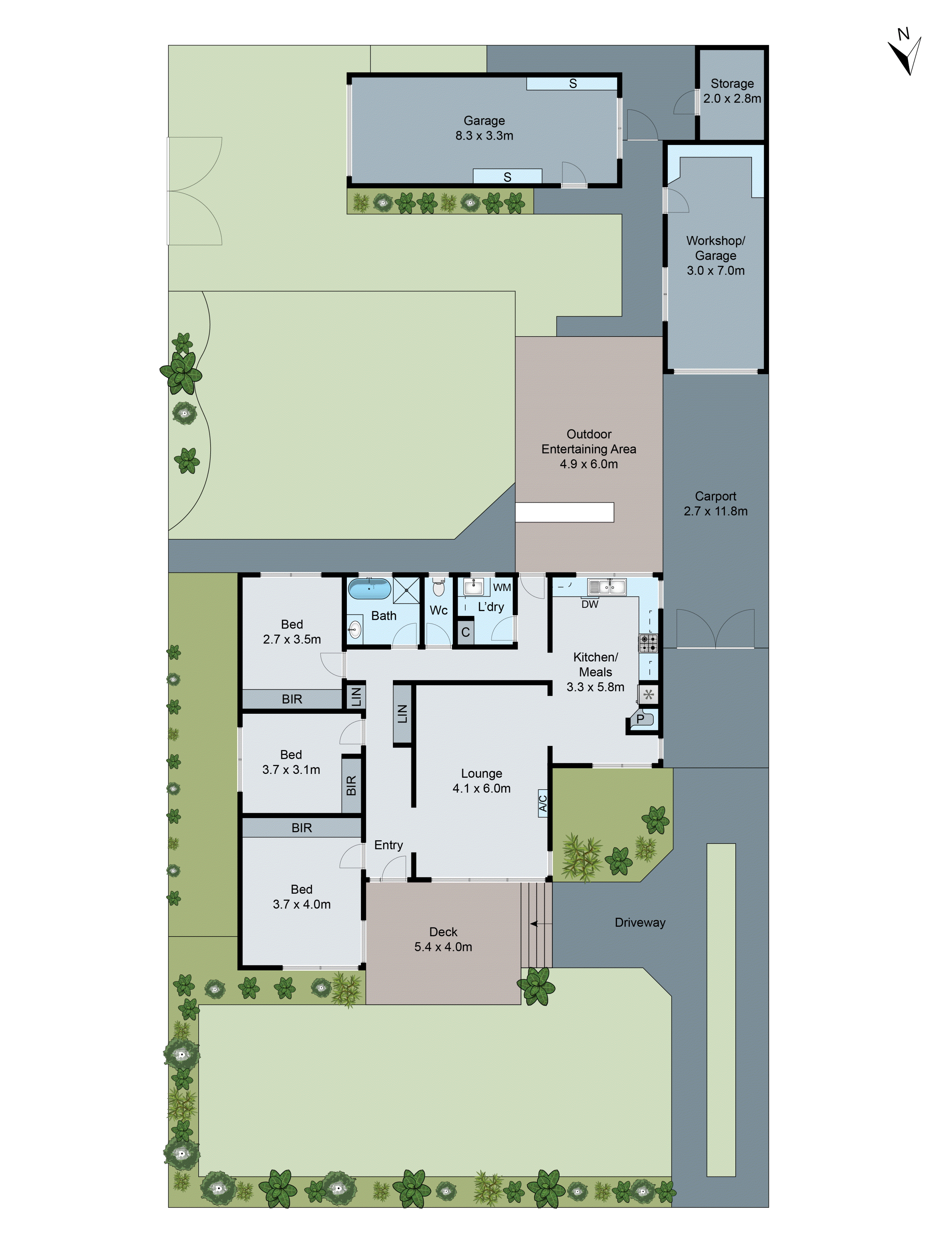 9 Pickett Crescent, Belmont VIC 3216 - Floorplan