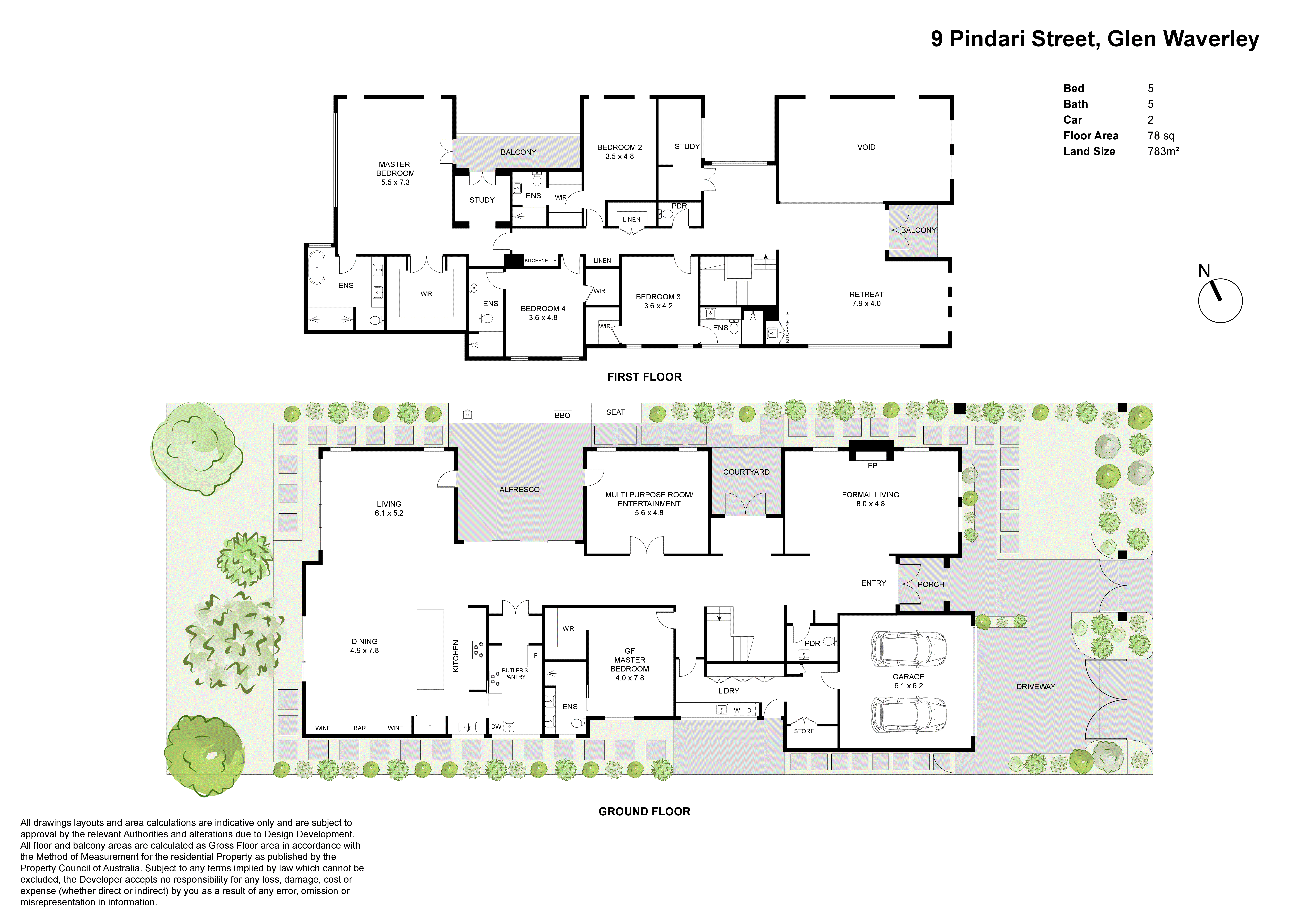 9 Pindari Street, Glen Waverley VIC 3150 - Floorplan