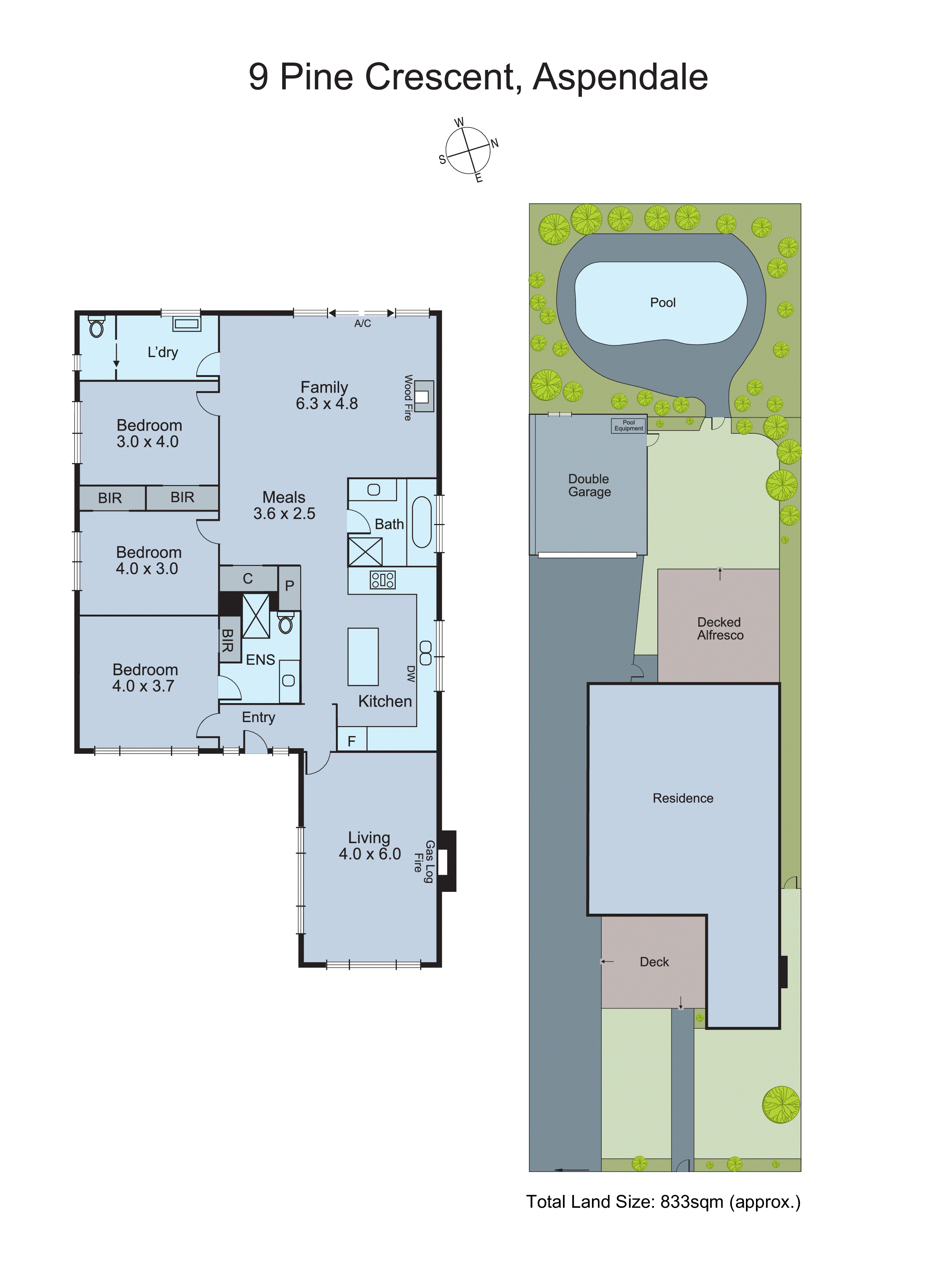 9 Pine Crescent, Aspendale VIC 3195 - Floorplan