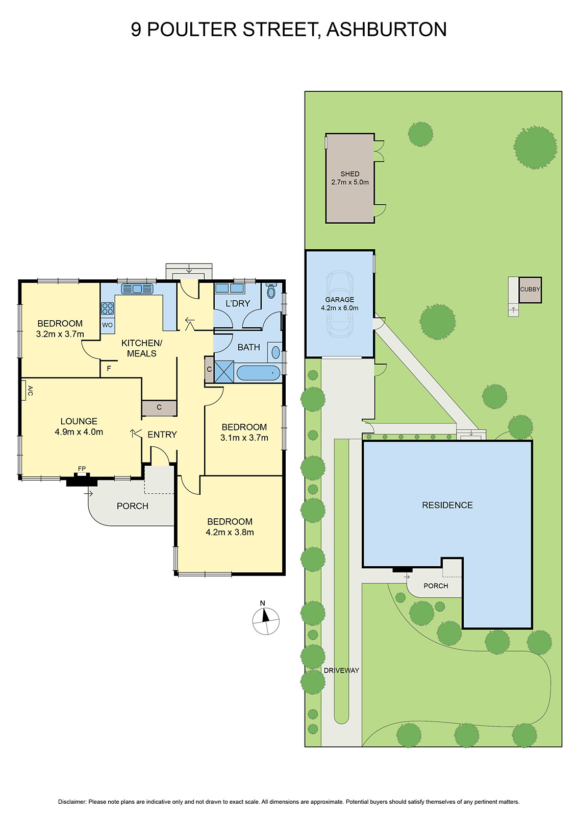 9 Poulter Street, Ashburton VIC 3147 - Floorplan