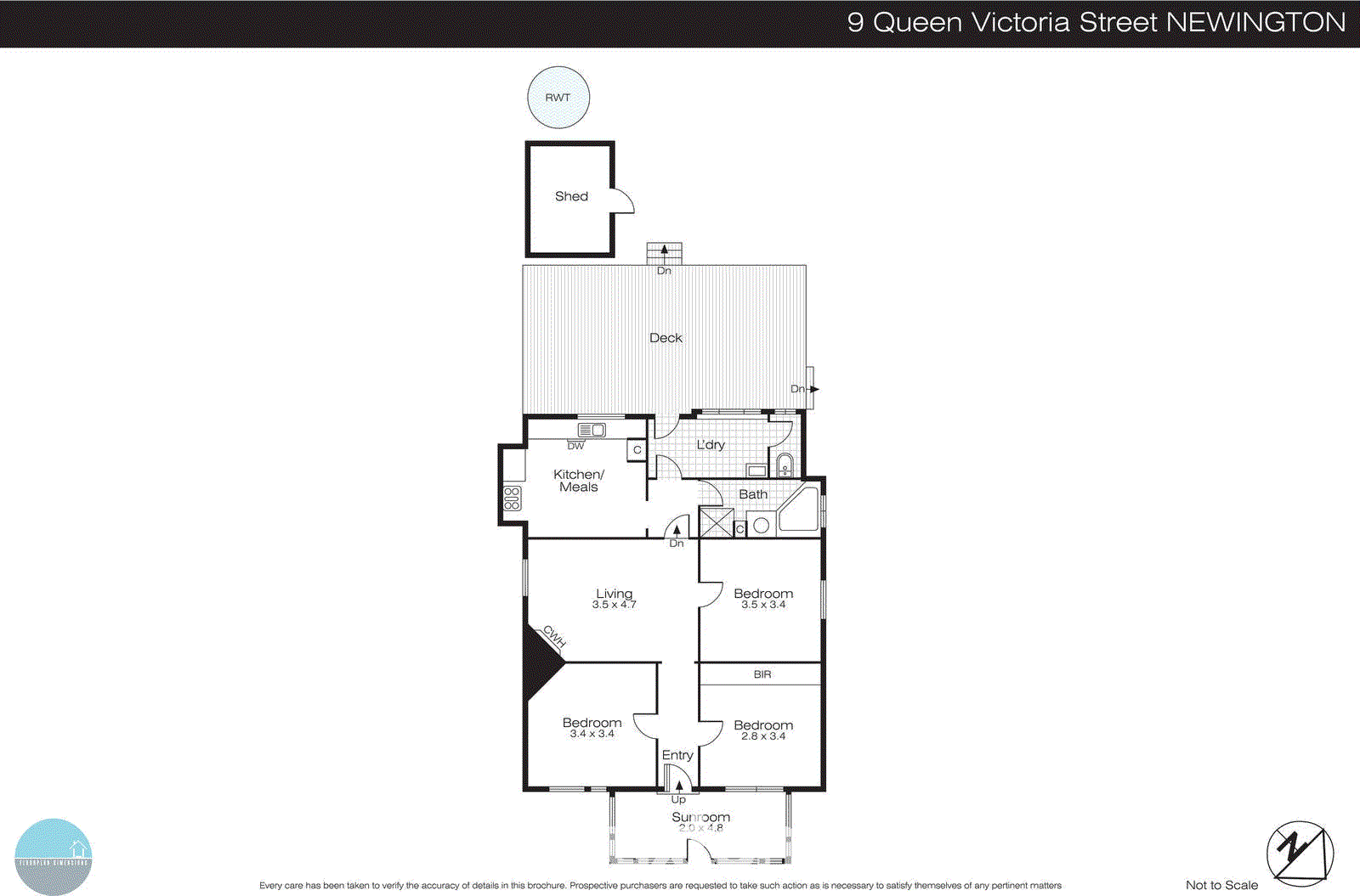 9 Queen Victoria Street, Newington VIC 3350 - Floorplan
