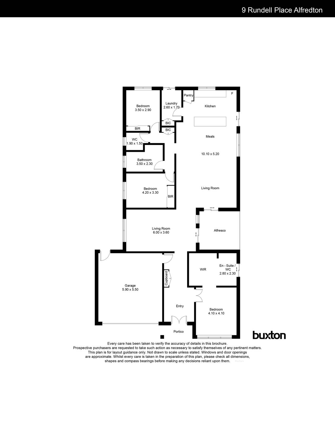 9 Rundell Place, Alfredton VIC 3350 - Floorplan