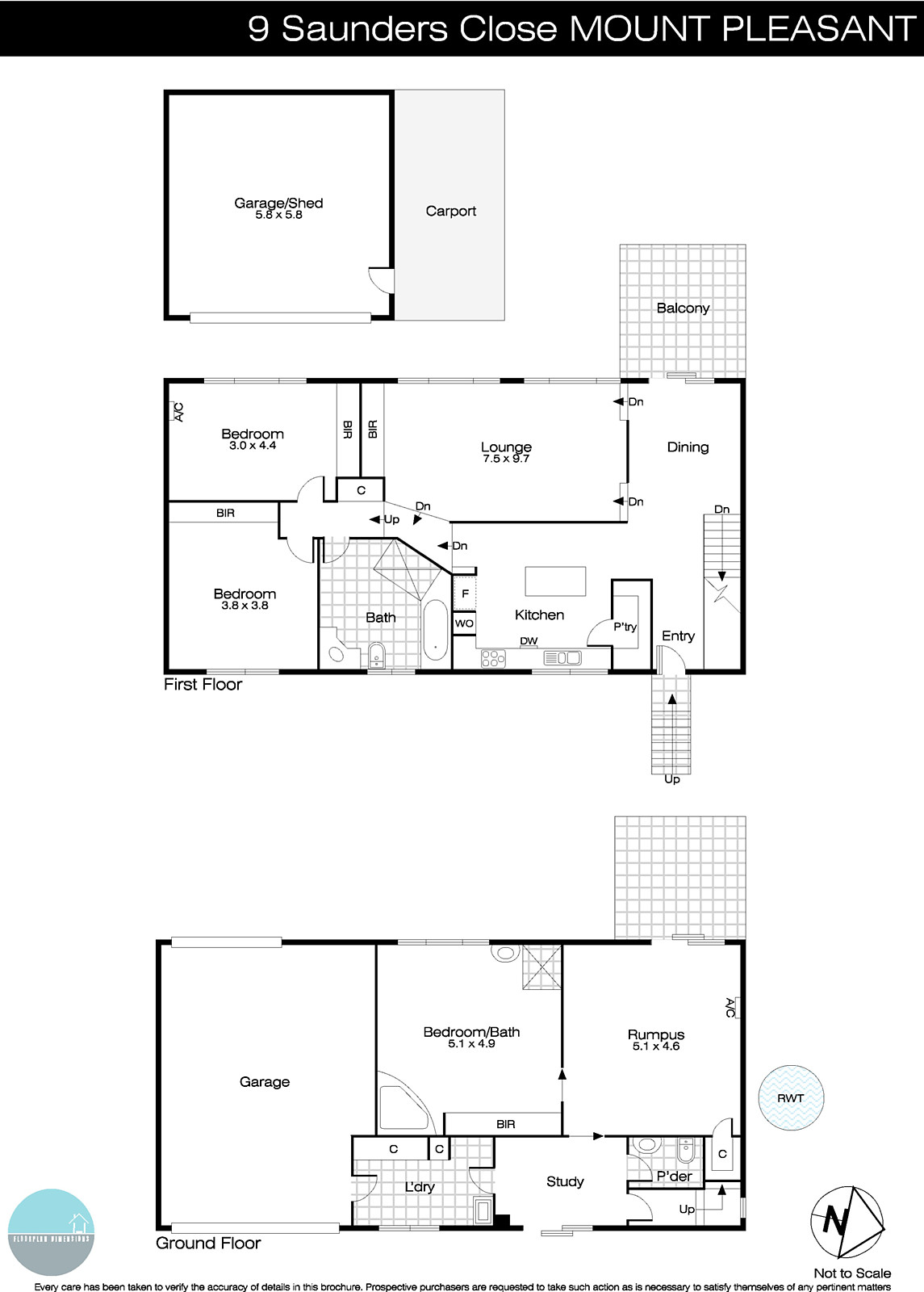 9 Saunders Close, Mount Pleasant VIC 3350 - Floorplan