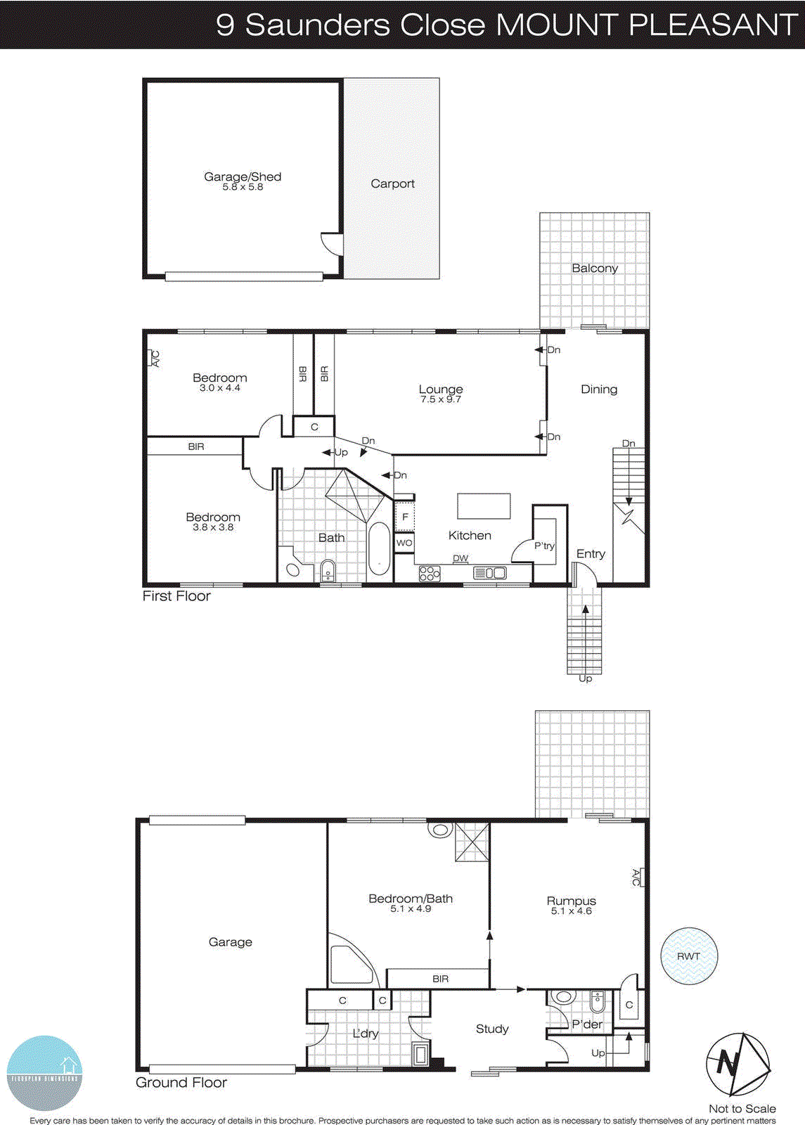 9 Saunders Close, Mount Pleasant VIC 3350 - Floorplan