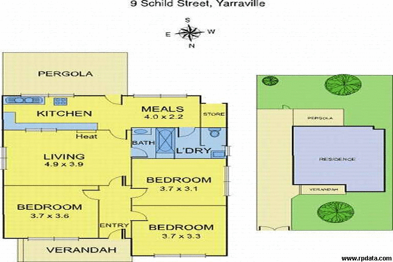9 Schild Street, YARRAVILLE VIC 3013 - Floorplan